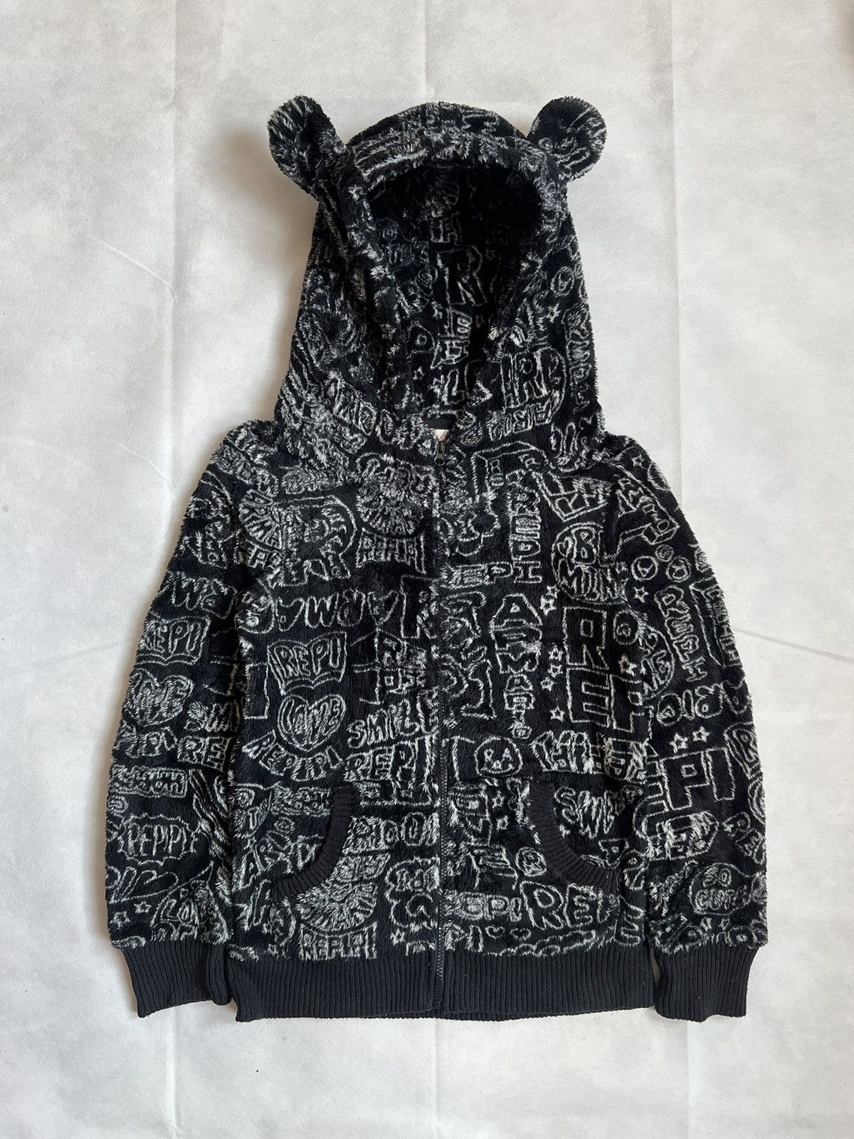 Japanese Brand Repipi Armario Full Print Inspired By Ne Net Fleece Hoodie Size US M / EU 48-50 / 2 - 1 Thumbnail