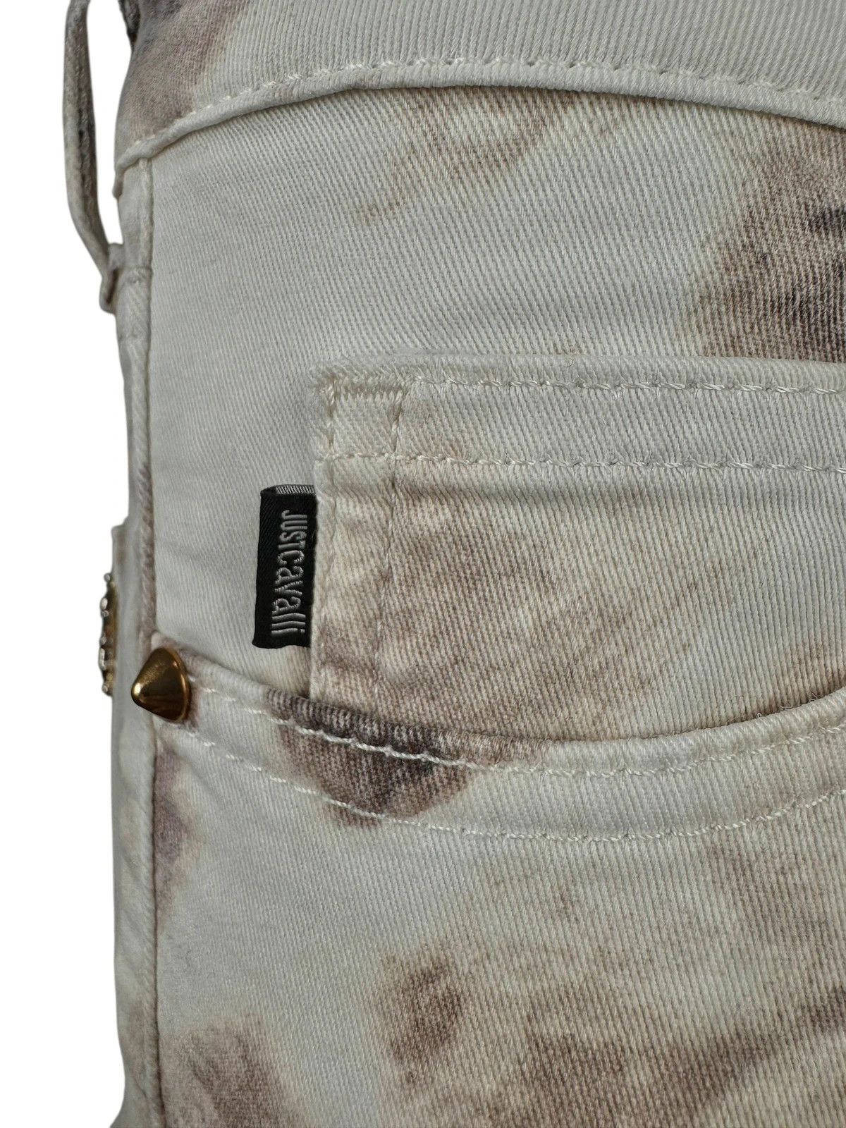 Just Cavalli Just Cavalli Skinny Printed Pants Crop size 27 Size 27" / US 4 / IT 40 - 7 Thumbnail