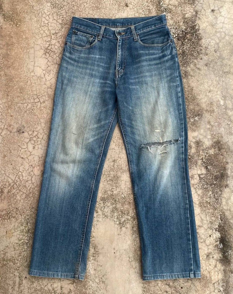 Kansai Yamamoto VINTAGE KANSAI YAMAMOTO DISTRESSED DENIM W29X29 Size US 29 - 11 Thumbnail