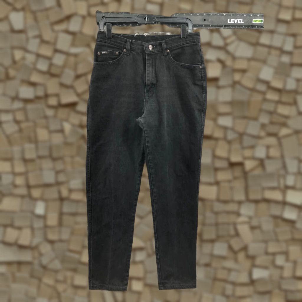 Lee Lee High Rise Mom Jeans Size 10 Womens Dark Wash Black Jeans Size 32" / US 10 / IT 46 - 1 Thumbnail