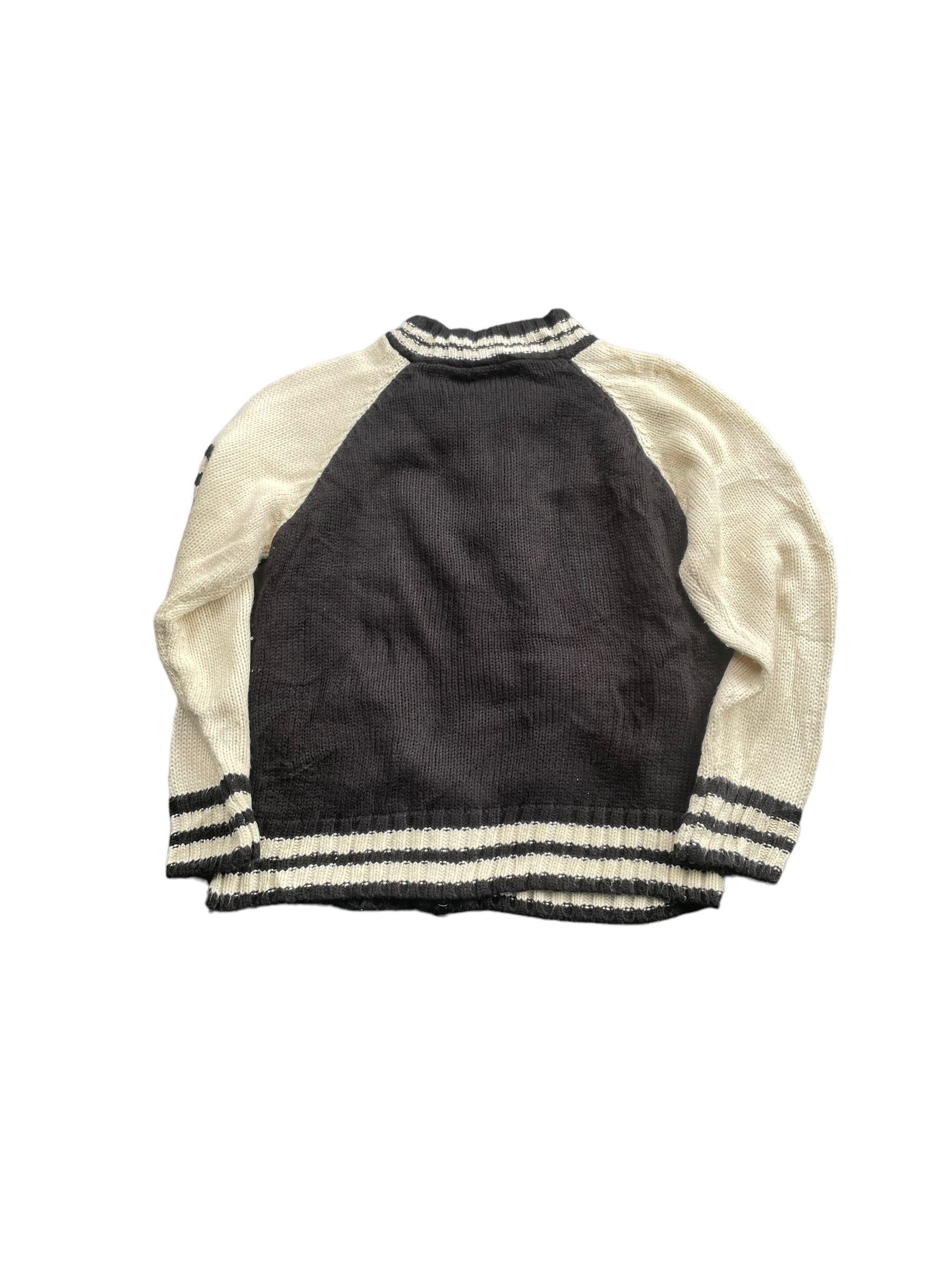 Japanese Brand Jungle Storm Knitwear Varsity Jacket Size US L / EU 52-54 / 3 - 5 Thumbnail