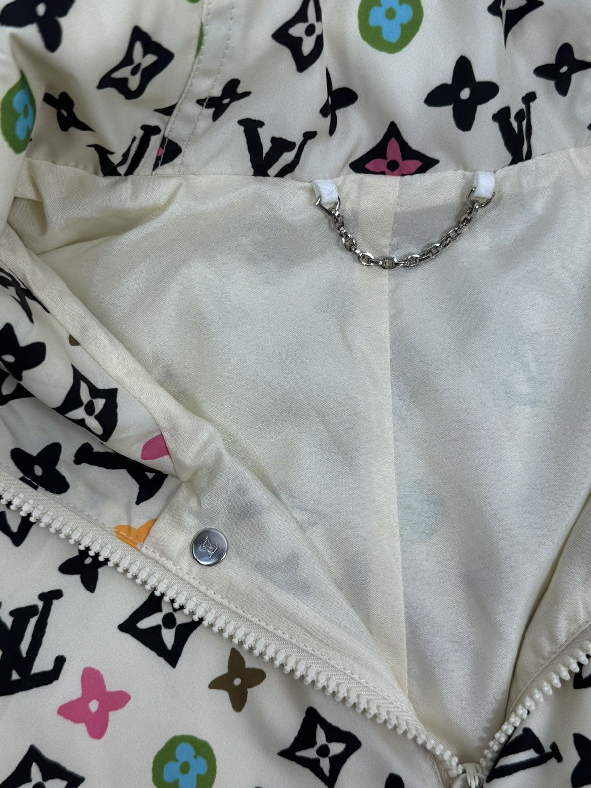 Louis Vuitton × Tyler The Creator MONOGRAM PRINT WINDBREAKER JACKET Size US XXL / EU 58 / 5 - 7 Thumbnail