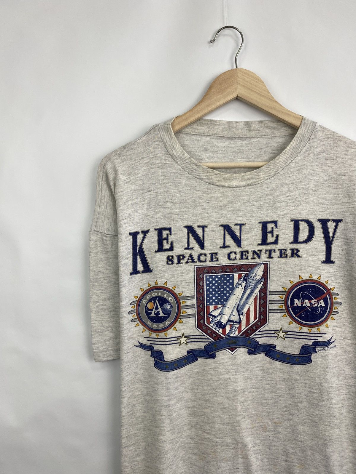 Vintage 🇺🇸 Vintage 90s Kennedy Space Center graphic t-shirt rare Size US XL / EU 56 / 4 - 2 Thumbnail