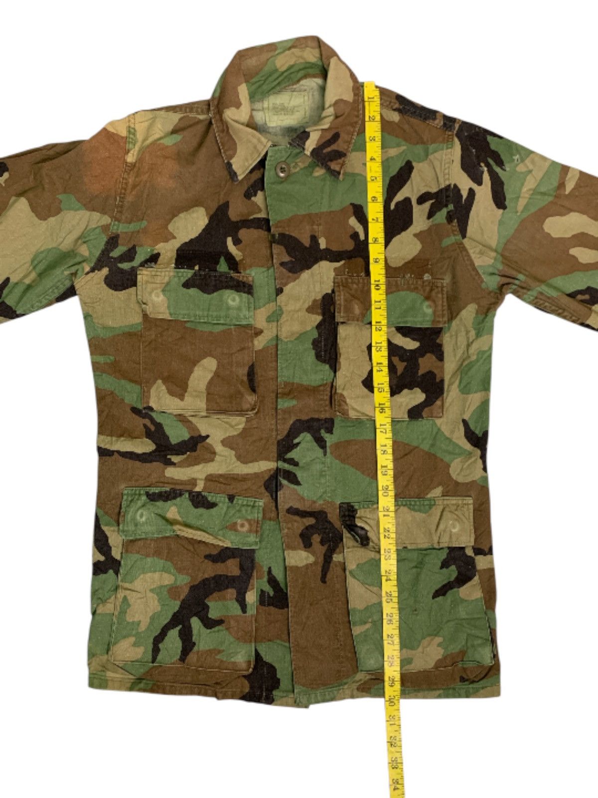 Other Vintage US Army BDU Woodland Camouflage Combat Uniform Shirt Size US S / EU 44-46 / 1 - 10 Thumbnail