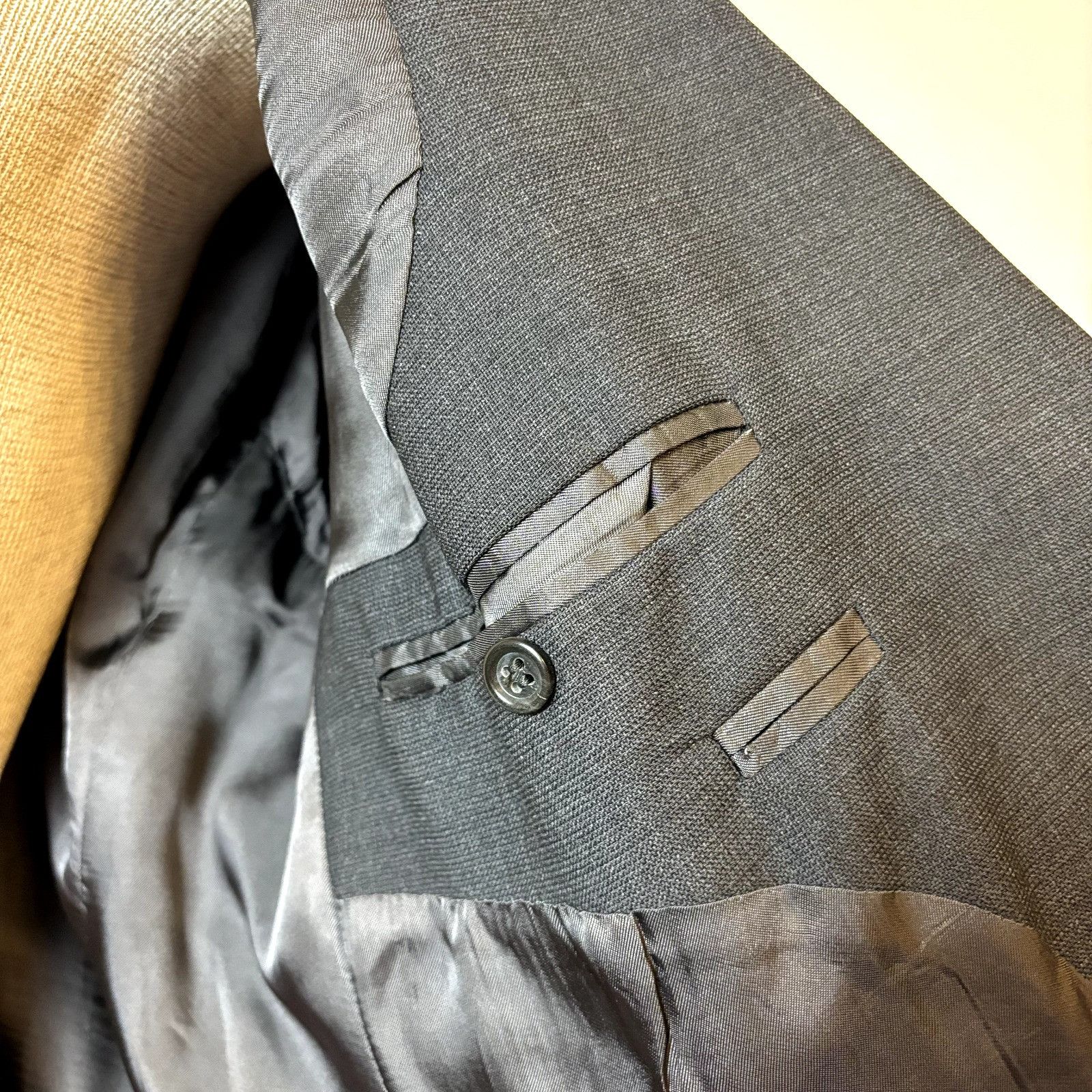 Pronto Uomo Pronto Uomo Sport Coat Blazer Natural Stretch Men's 48 XL Br Size 48R - 6 Thumbnail