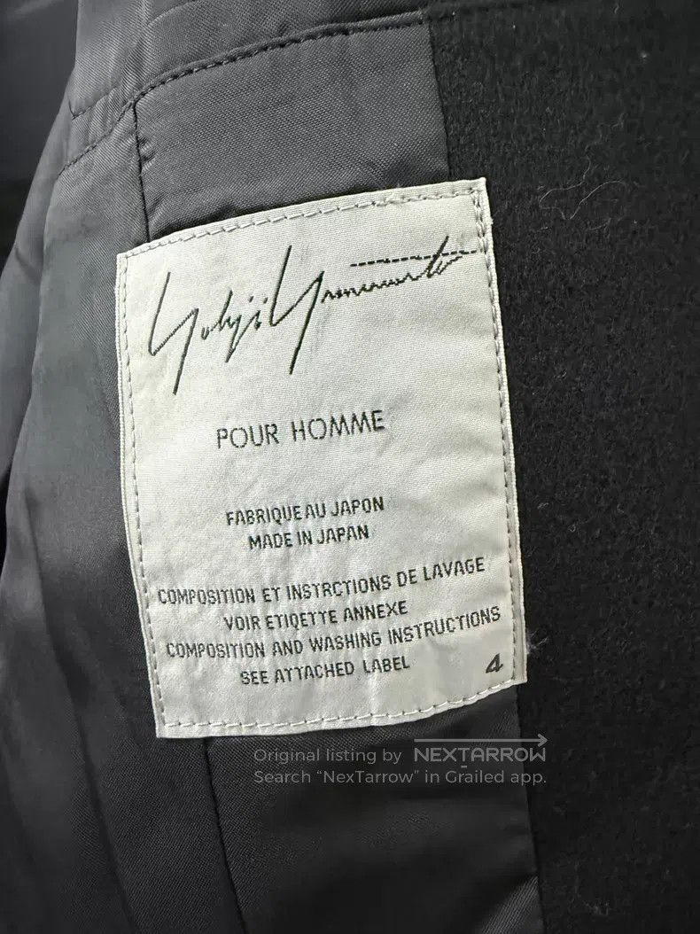 Yohji Yamamoto Yohji Yamamoto Collared blazer jacket Size US XL / EU 56 / 4 - 3 Thumbnail