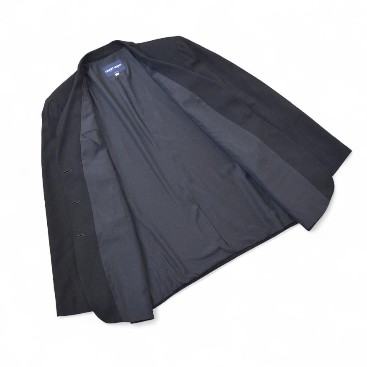 Giorgio Armani Giorgio Armani Classico women's black wool blazer 48 = 38 US Size 38R - 3 Thumbnail