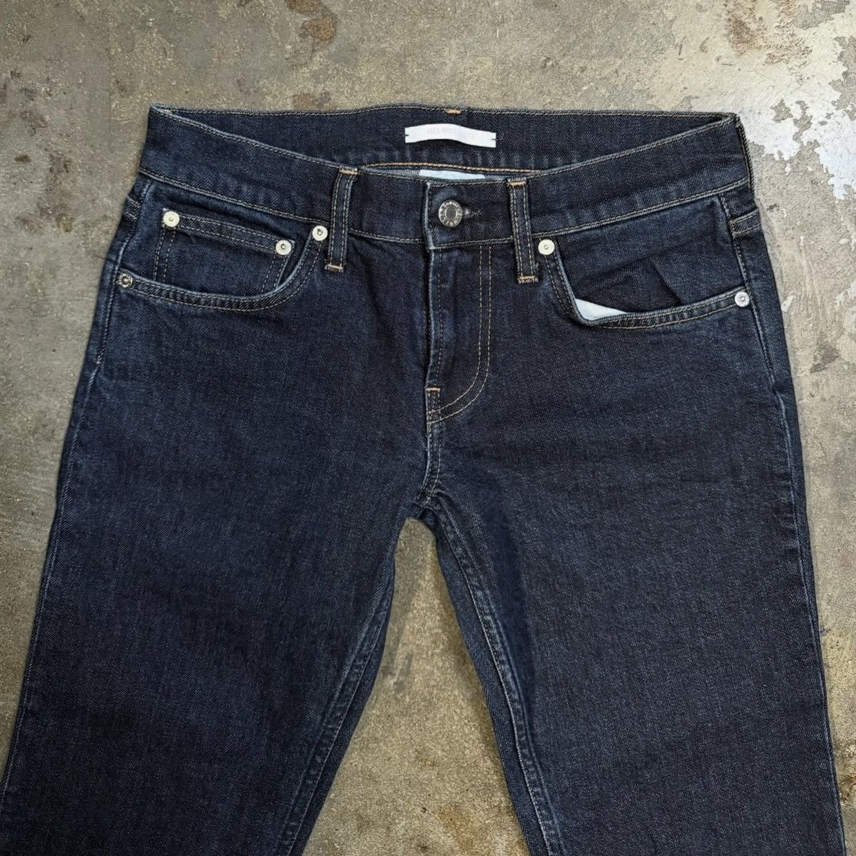 Helmut Lang HELMUT LANG LOW RISE SKINNY JEANS - BLUE - 27 Size 27" / US 4 / IT 40 - 3 Thumbnail