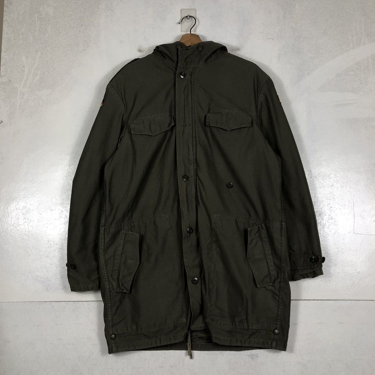 Buzz Rickson's TRUE VINTAGE 1989 SCHARRER UNTERGRIESBACH PARKA JACKET OPTI Size US M / EU 48-50 / 2 - 12 Thumbnail