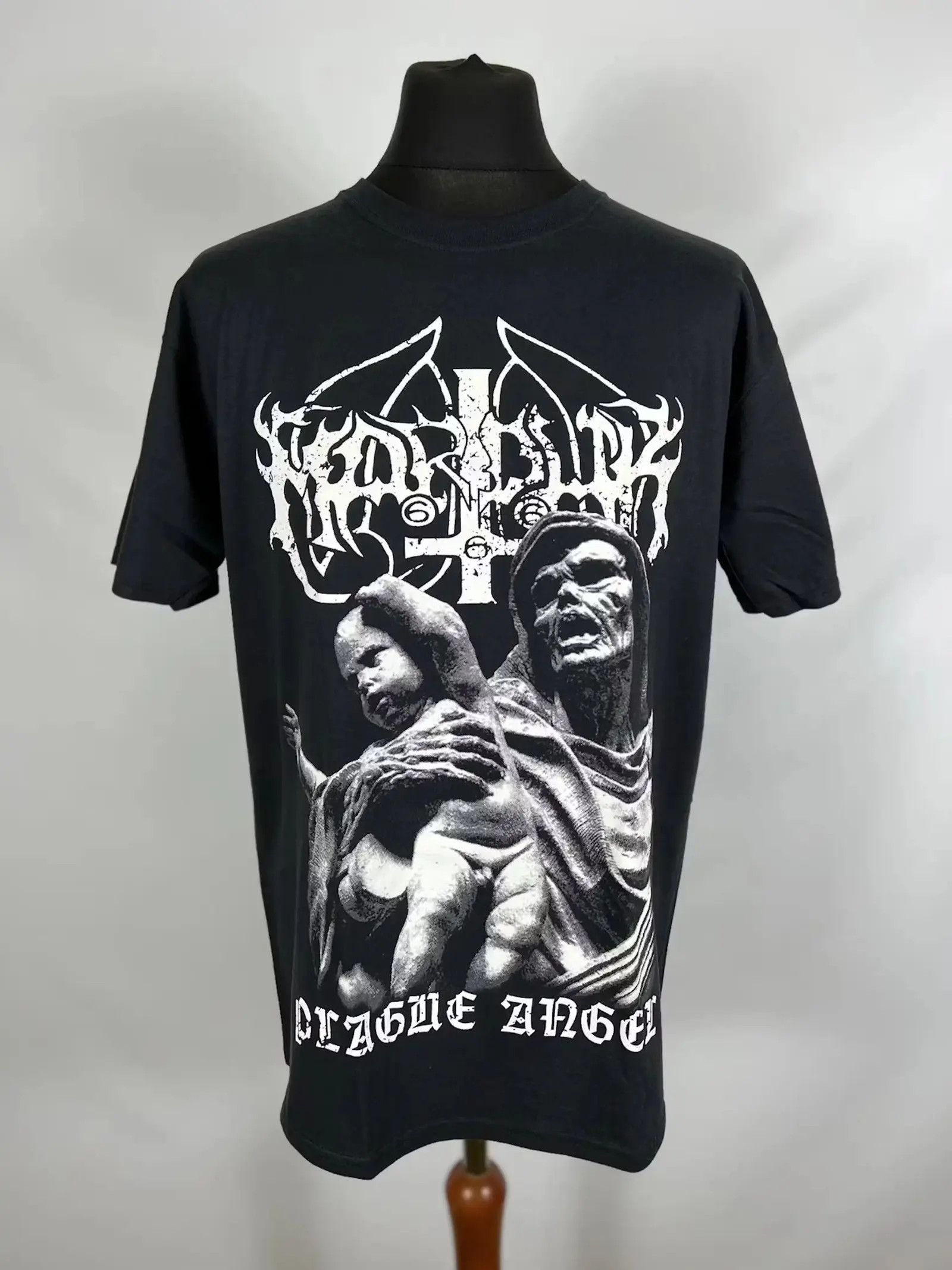 Band Tees Marduk “Plague Angel” streetwear rock tee Size US L / EU 52-54 / 3 - 1 Thumbnail
