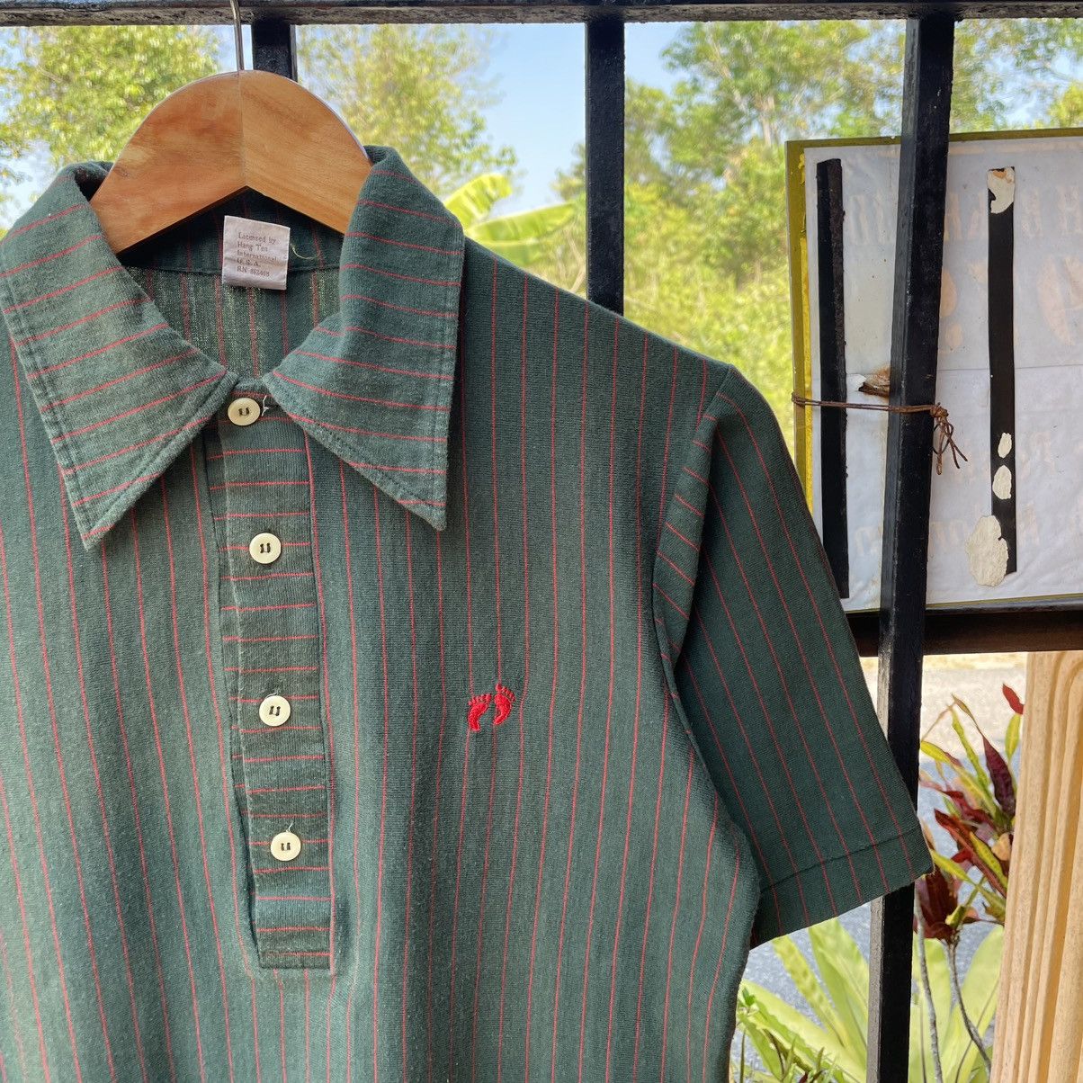 Hang Ten 🔥Vintage 80s Hang Ten Classic Western Striped Polo Shirts Size US S / EU 44-46 / 1 - 6 Thumbnail