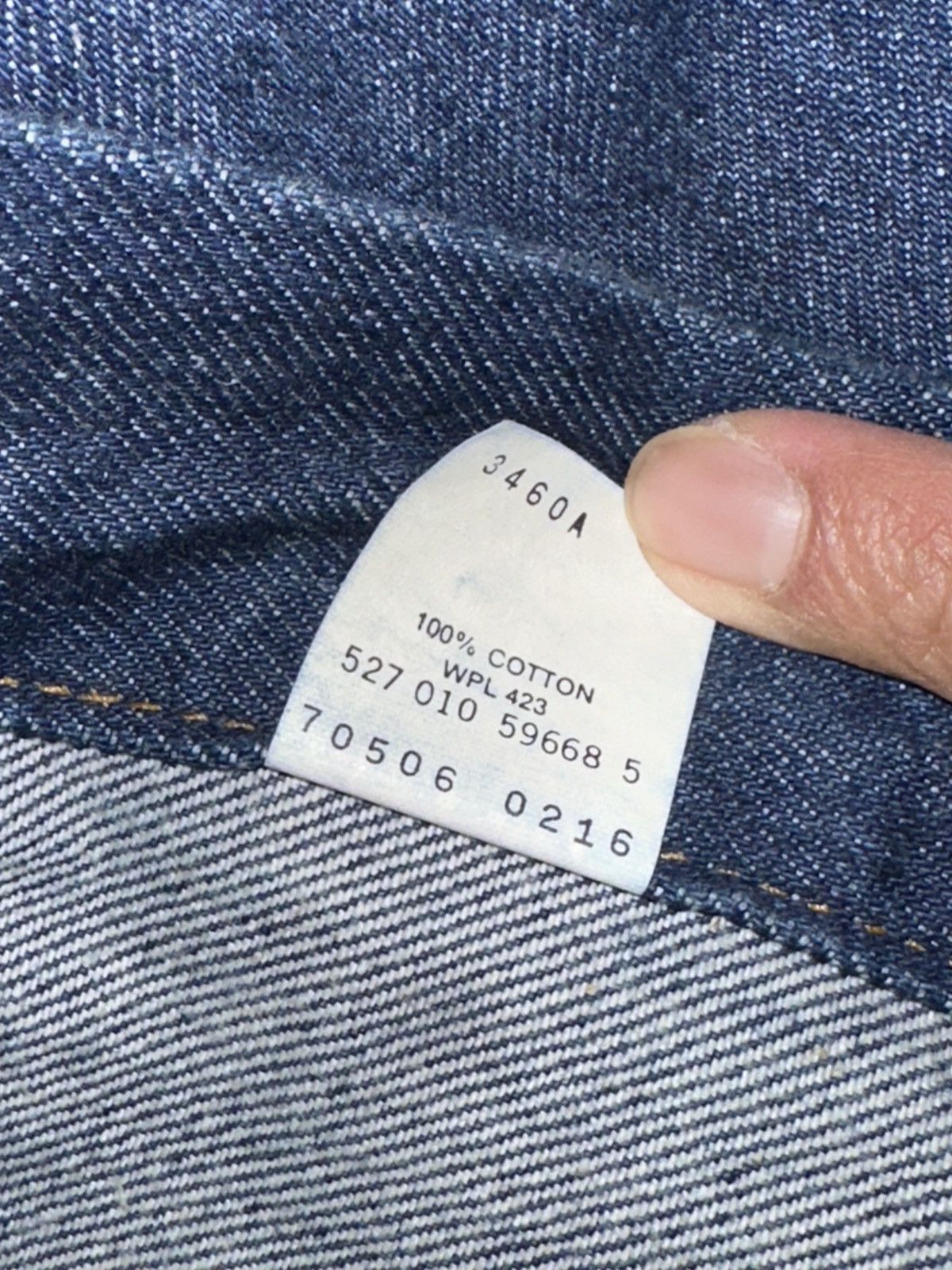 Levi's Vintage Clothing VTG 90s Levi's 70506-0216 Denim Trucker Jacket Men's Size 48 Size US XXL / EU 58 / 5 - 7 Thumbnail