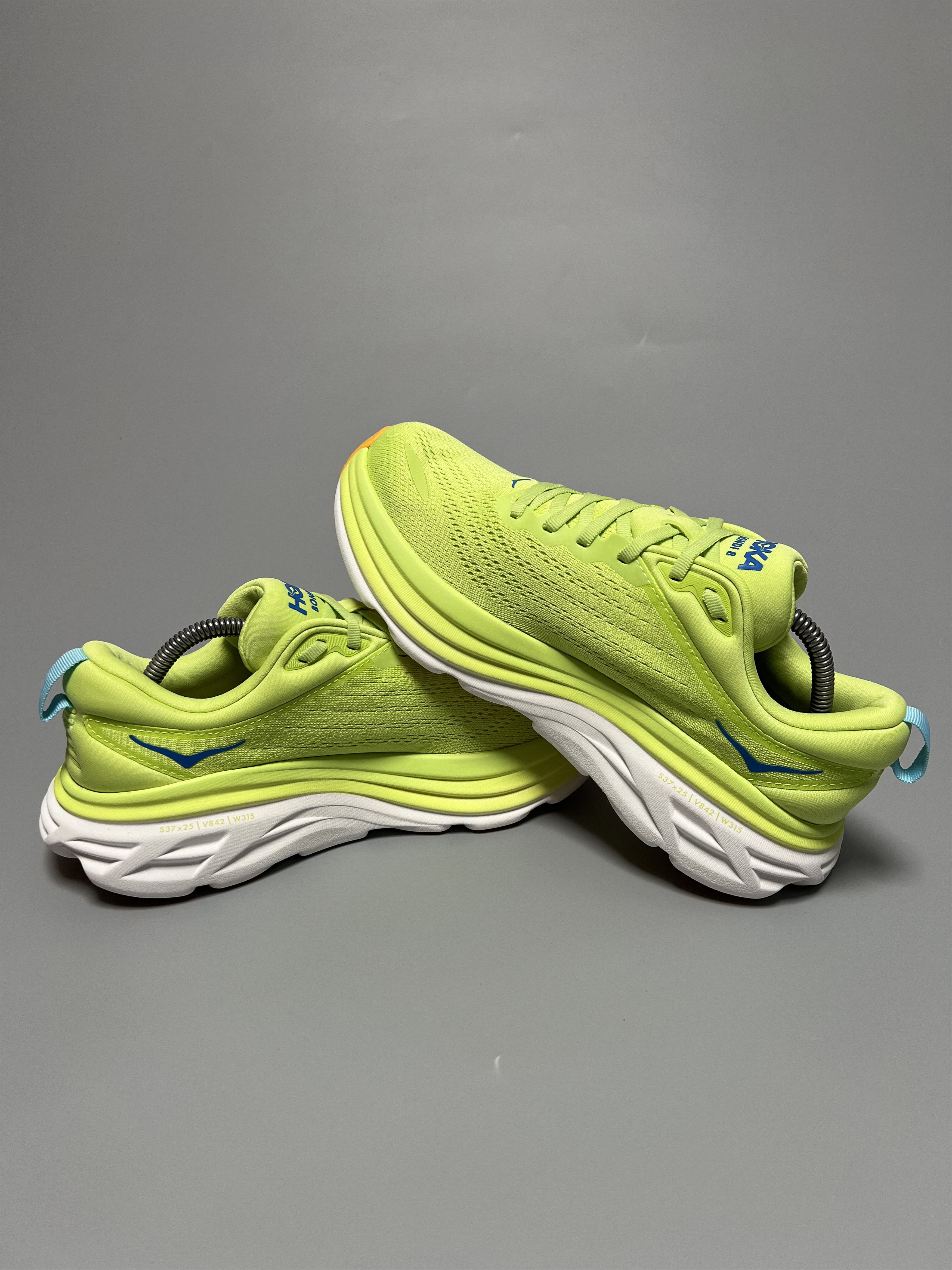 Hoka 8.5D Hoka One One Bondi 8 Men's Running Shoes Walking Gym Size US 8.5 / EU 41-42 - 5 Thumbnail