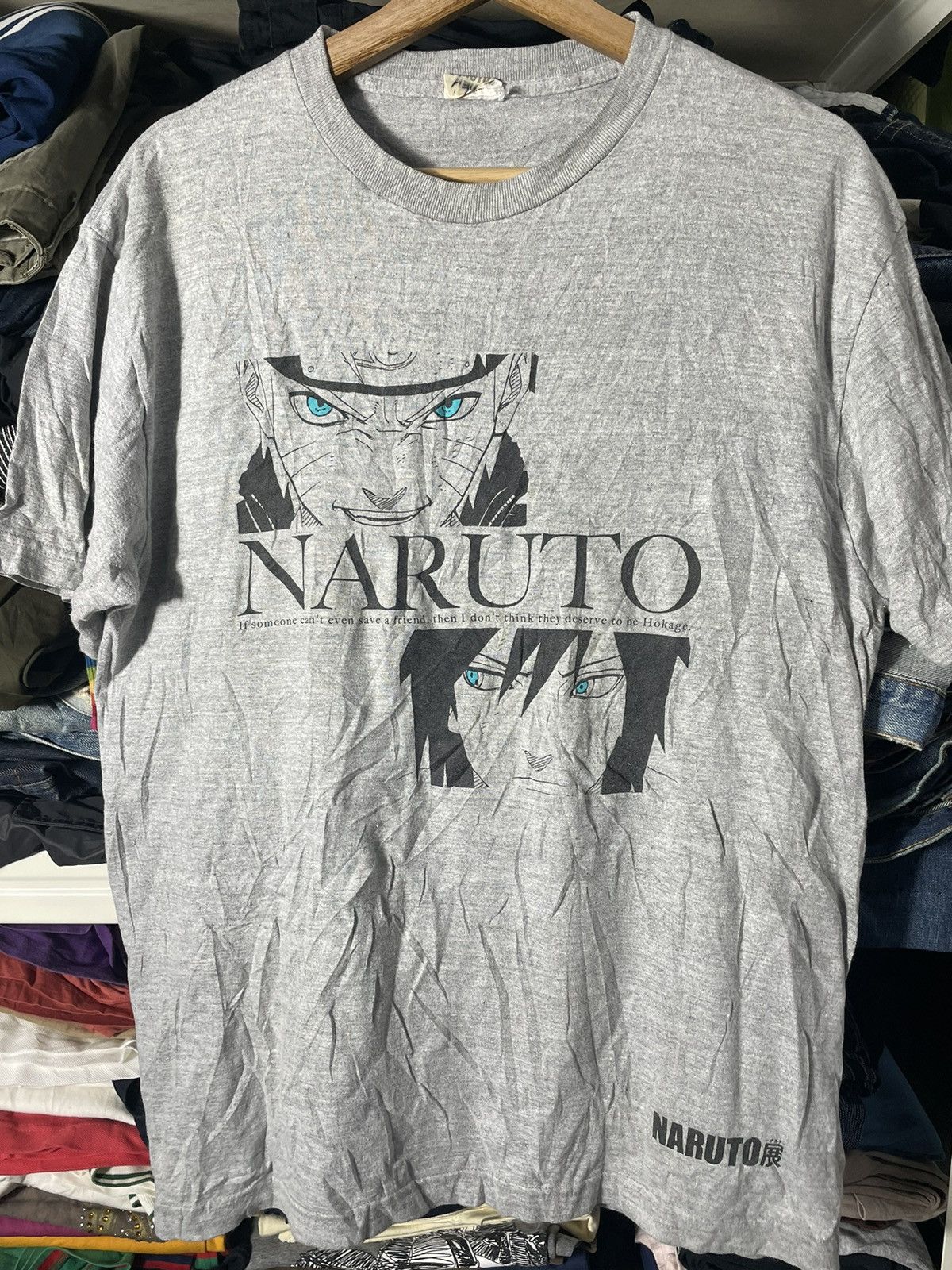 Anime Vintage Naruto Japanese Anime Shirt Size US L / EU 52-54 / 3 - 3 Thumbnail