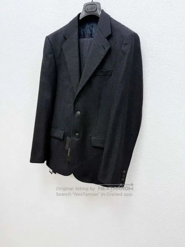 Versace Versace Men's Black Wool Long Sleeve Jacket . Size US XL / EU 56 / 4 - 2 Thumbnail