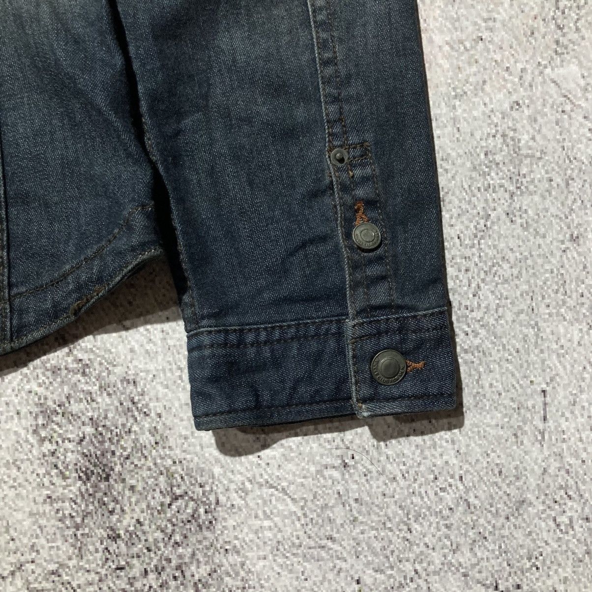 Nicole Club 2000s Nicole Club For Men Biker Denim Jacket Blue Indigo Size US M / EU 48-50 / 2 - 12 Thumbnail