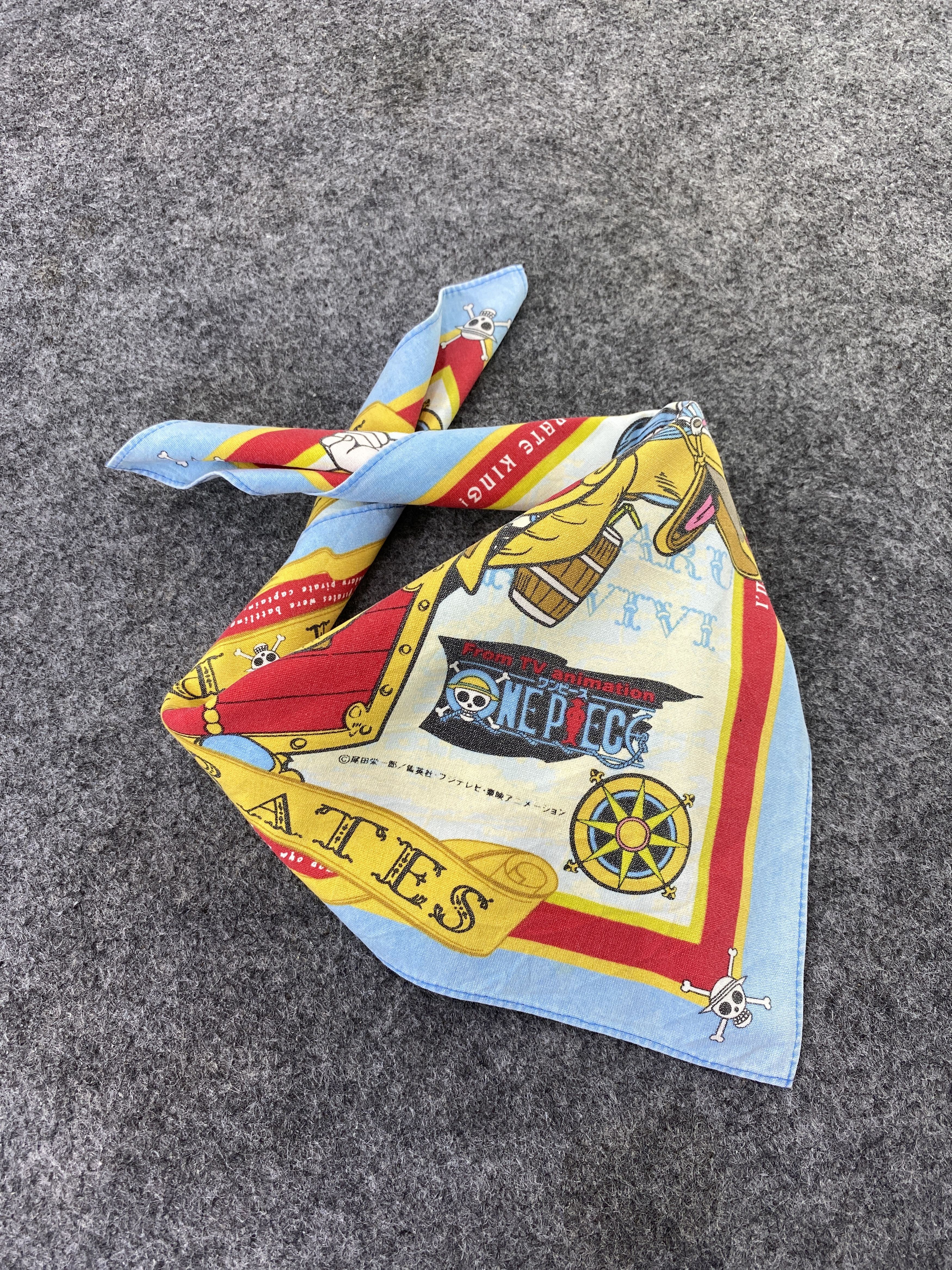 Anime × Japanese Brand × One Piece One Piece Scarf / Handkerchief / Bandana / Headscarf-B137 Size ONE SIZE - 3 Thumbnail