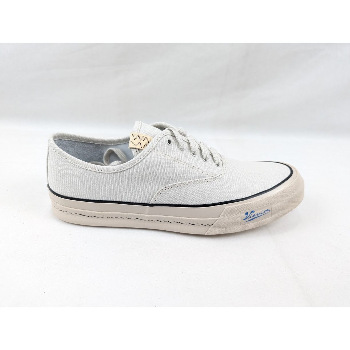 Visvim o1rshd1 Logan Deck Lo Sipe Sneakers in Ivory Size US 11 / EU 44 - 1 Thumbnail