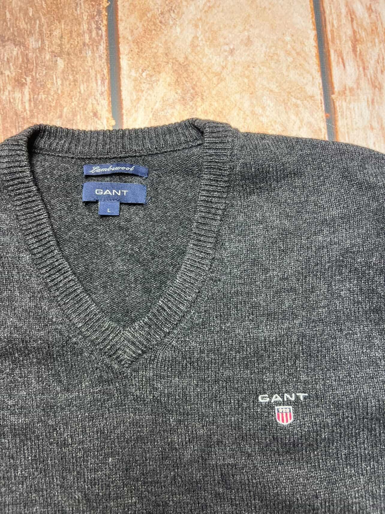 Gant Gant lambwool sweater Size US L / EU 52-54 / 3 - 4 Thumbnail