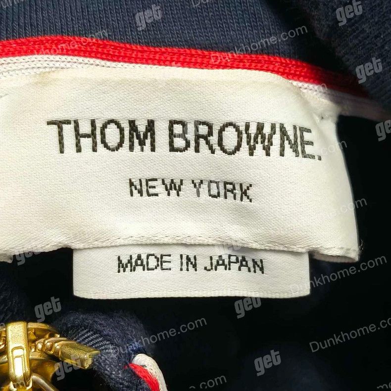 Thom Browne Thom Browne size4 Dark blue hoodie with cap Size US XL / EU 56 / 4 - 5 Thumbnail