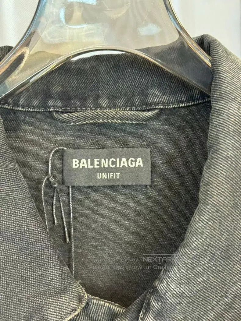 Balenciaga Balenciaga Luminous Double B Denim Jacket XS. Size US XS / EU 42 / 0 - 4 Thumbnail
