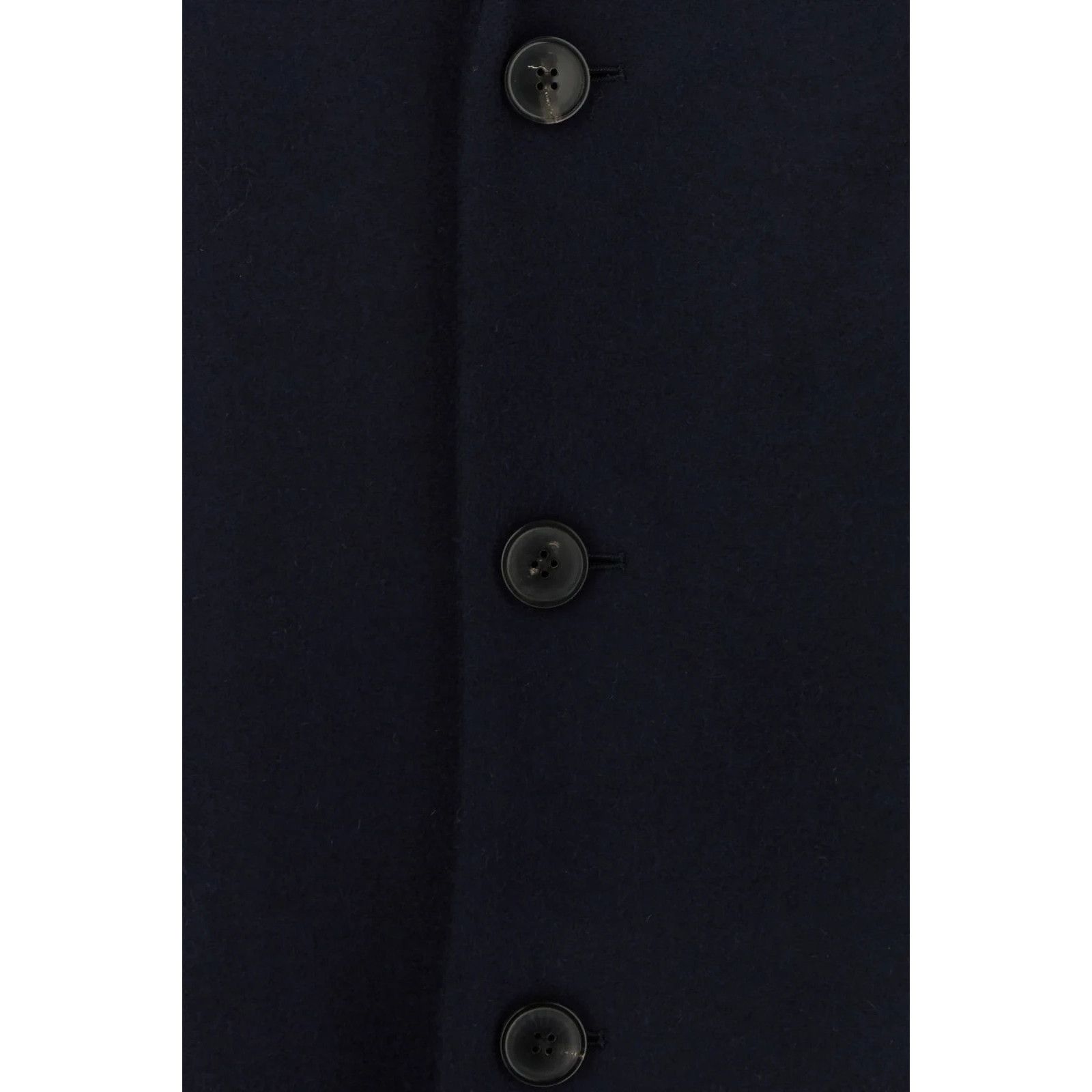 Dries Van Noten DRIES VAN NOTEN Rustic Midnight Blue Wool Blend Coat New & A Size US L / EU 52-54 / 3 - 3 Thumbnail
