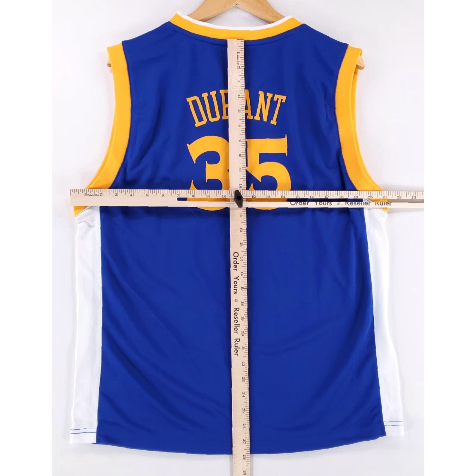Adidas ADIDAS Kevin Durant Golden State Warriors Jersey Tank Mens XL Blue Size US XL / EU 56 / 4 - 8 Thumbnail