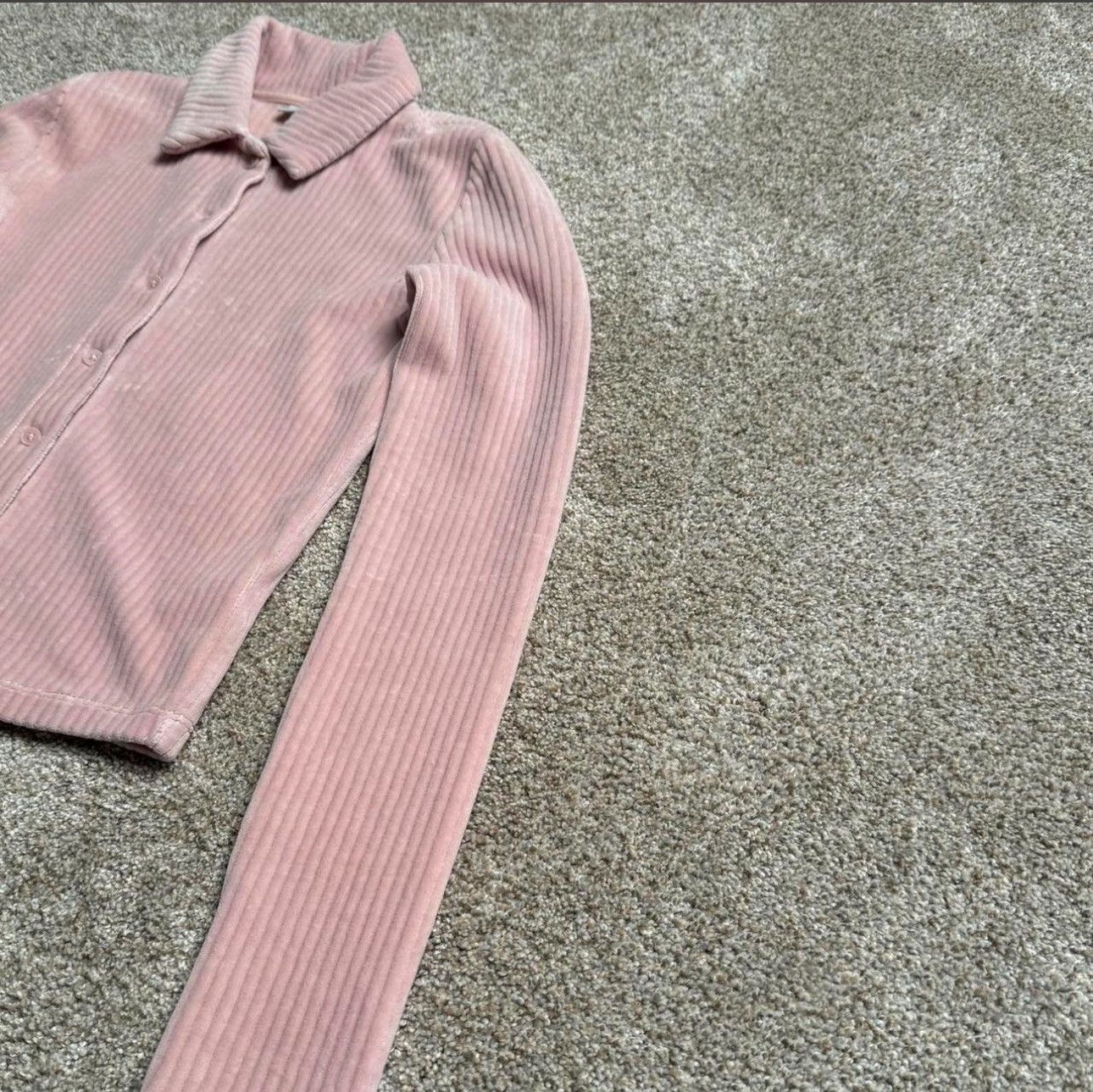 Aritzia SUNDAY BEST CORDUROY TOP Size XXS / US 00 / IT 34 - 2 Thumbnail