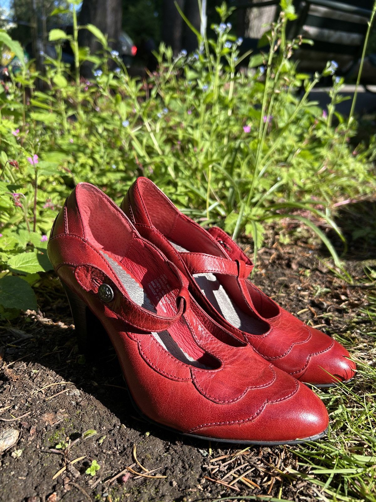 Vintage Mary Jane x Heels x Vintage Size US 6.5 / IT 36.5 - 2 Thumbnail