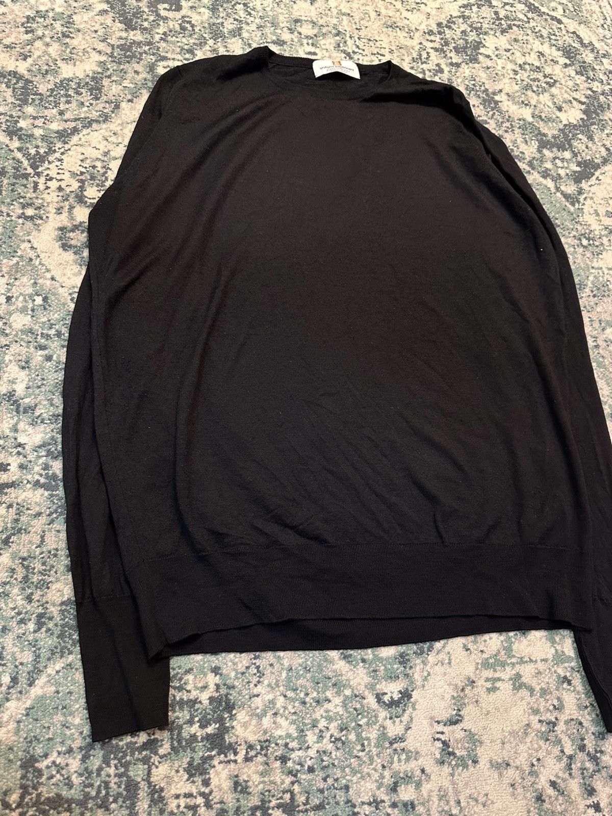 Hiroshi Fujiwara × John Smedley × uniform experiment John Smedley x Uniform Experiment 100% Merino Wool Jumper Size US L / EU 52-54 / 3 - 14 Thumbnail