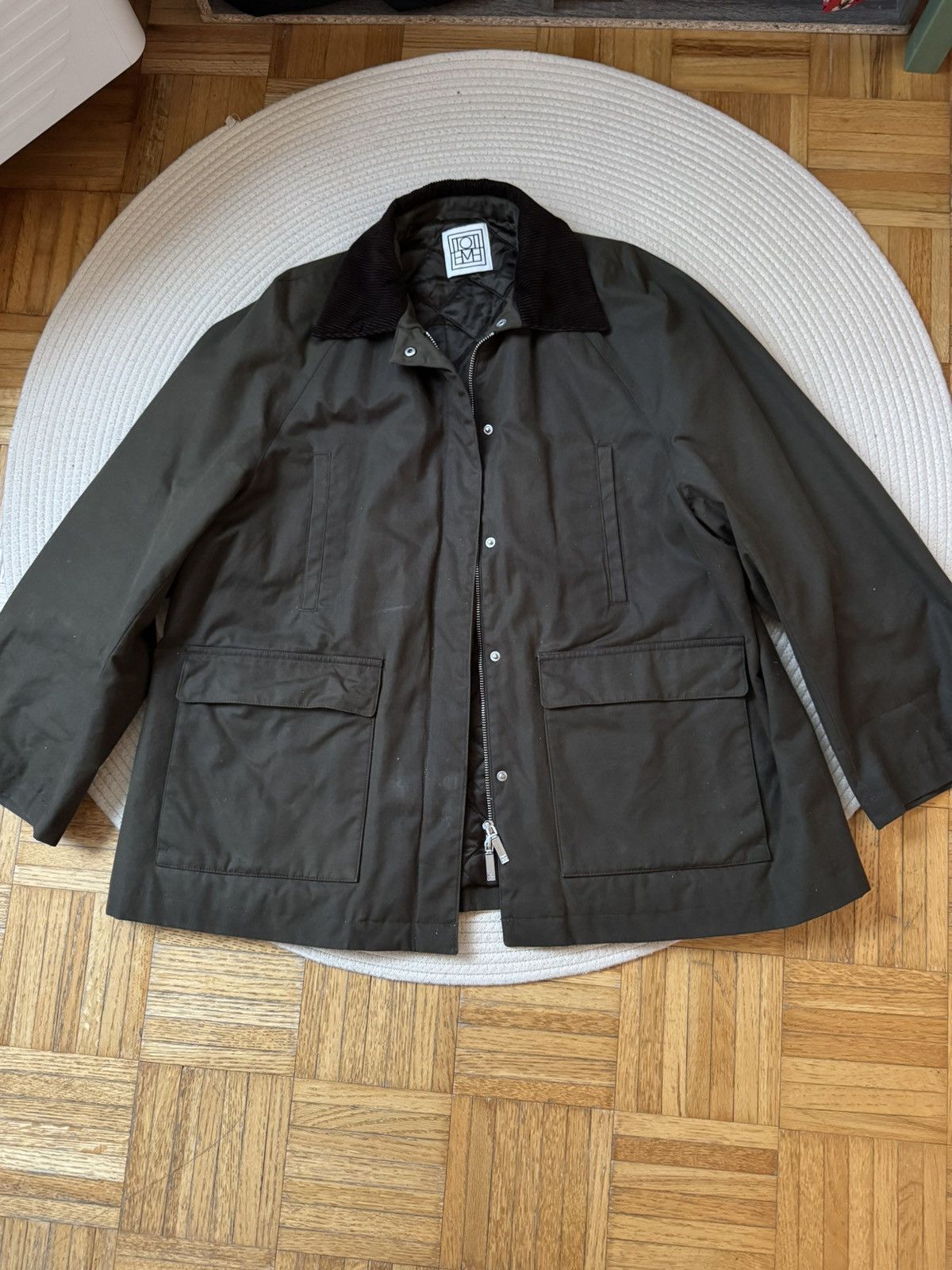 Toteme Toteme Country jacket in color forest size 32 Size XS / US 0-2 / IT 36-38 - 5 Thumbnail