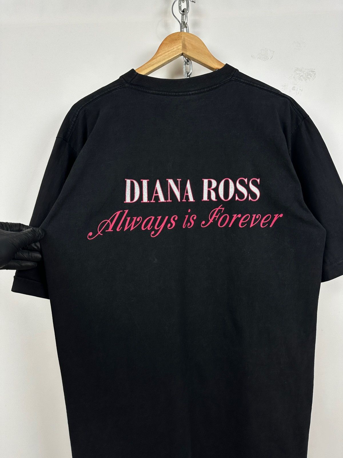 Band Tees 90s Vintage Diana Ross Always is Forever Band T-Shirt Size US XL / EU 56 / 4 - 17 Thumbnail
