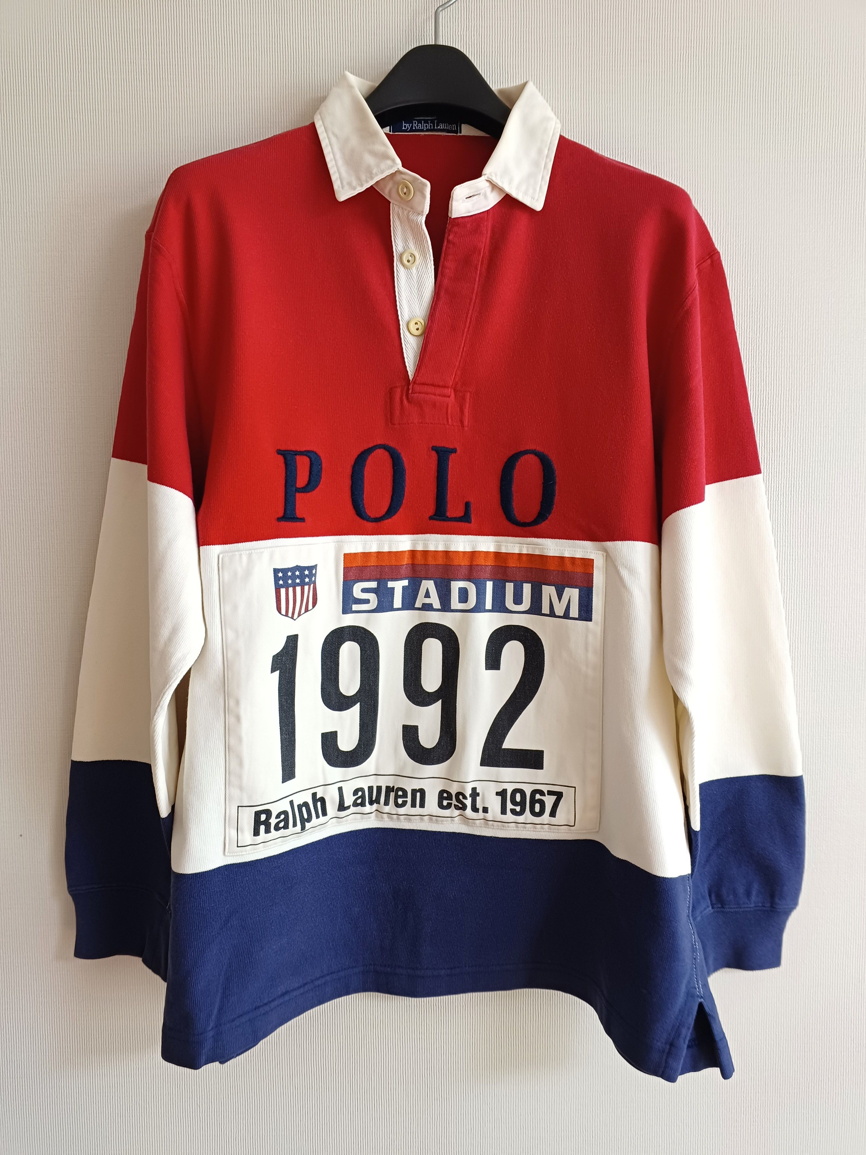 1992 original polo stadium rugby shirt