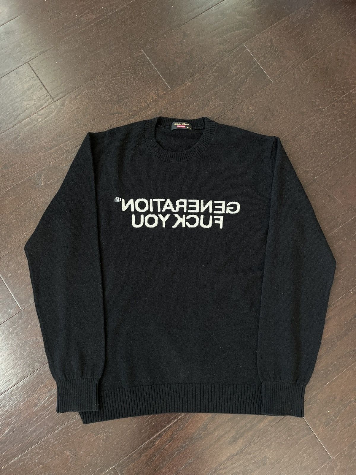 Pre-owned Supreme X Undercover Sweater In Black