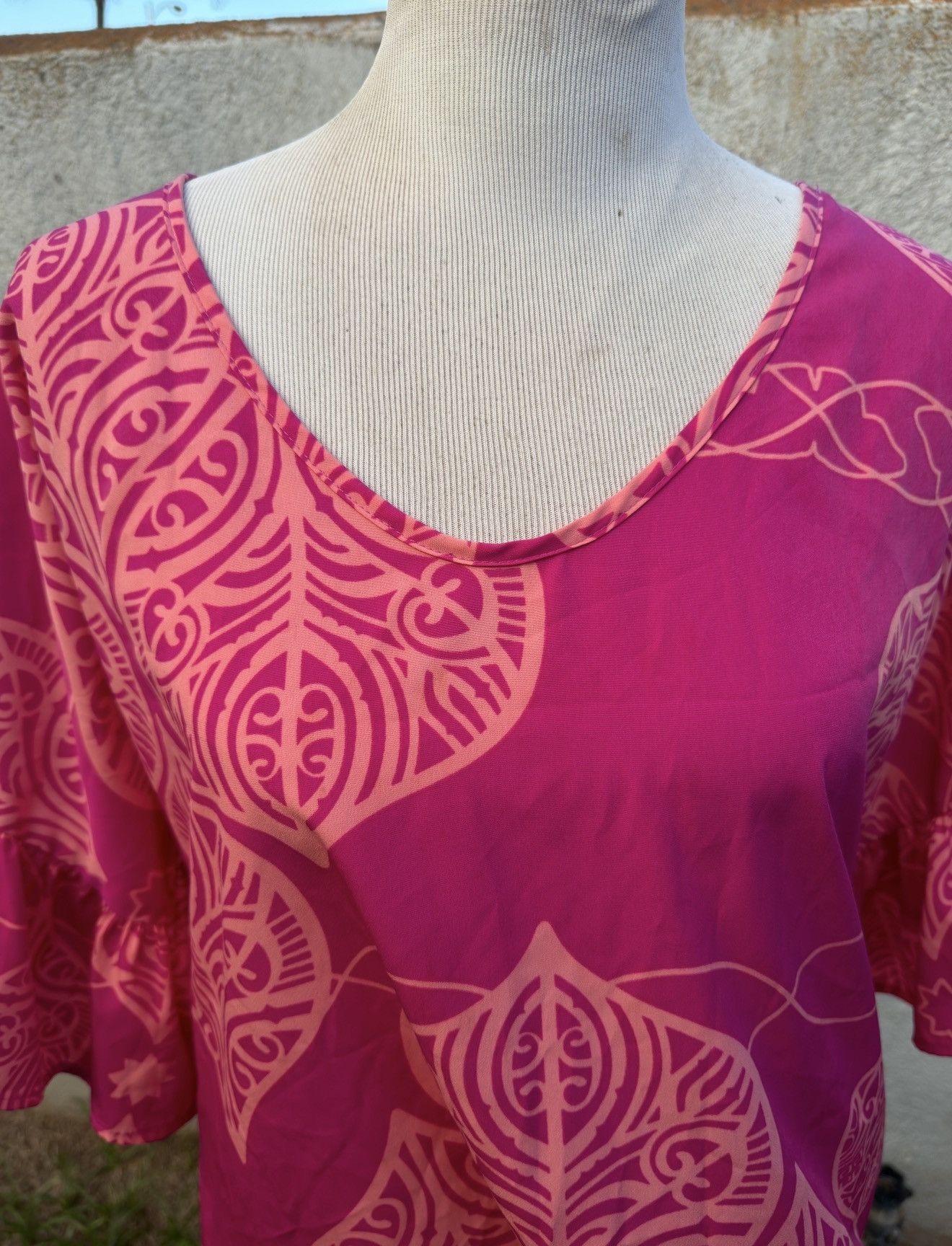 Other PreOwned Manuhealii Hawaiian Blouse Multicolored Women's XL Size XL / US 12-14 / IT 48-50 - 4 Thumbnail