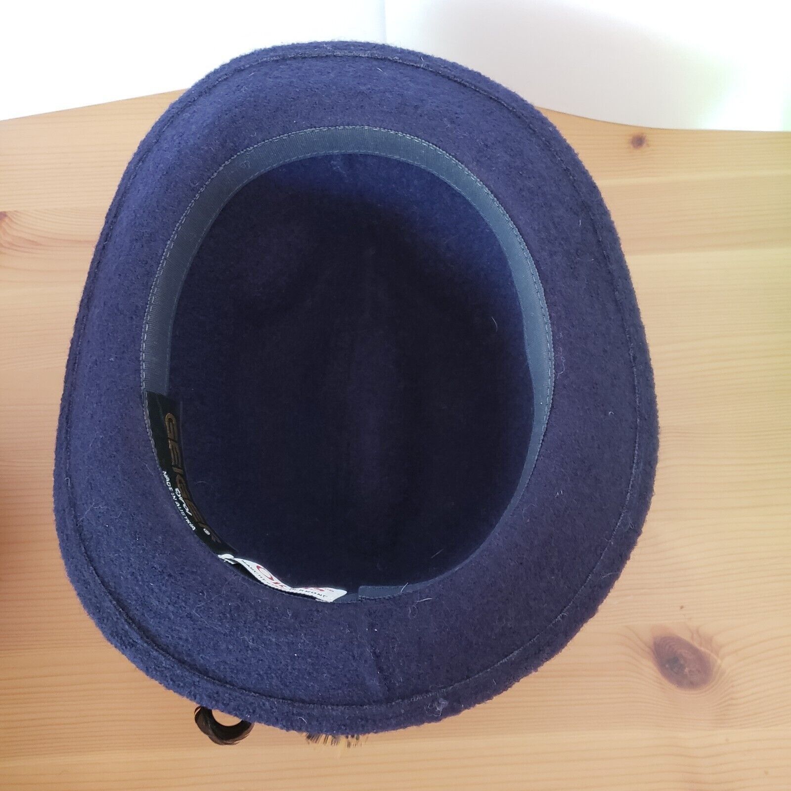 Orvis Geiger Tyrolean Wool Fedora Hat Sz 7 56 Orvis Bavarian Alpin Size ONE SIZE - 10 Thumbnail