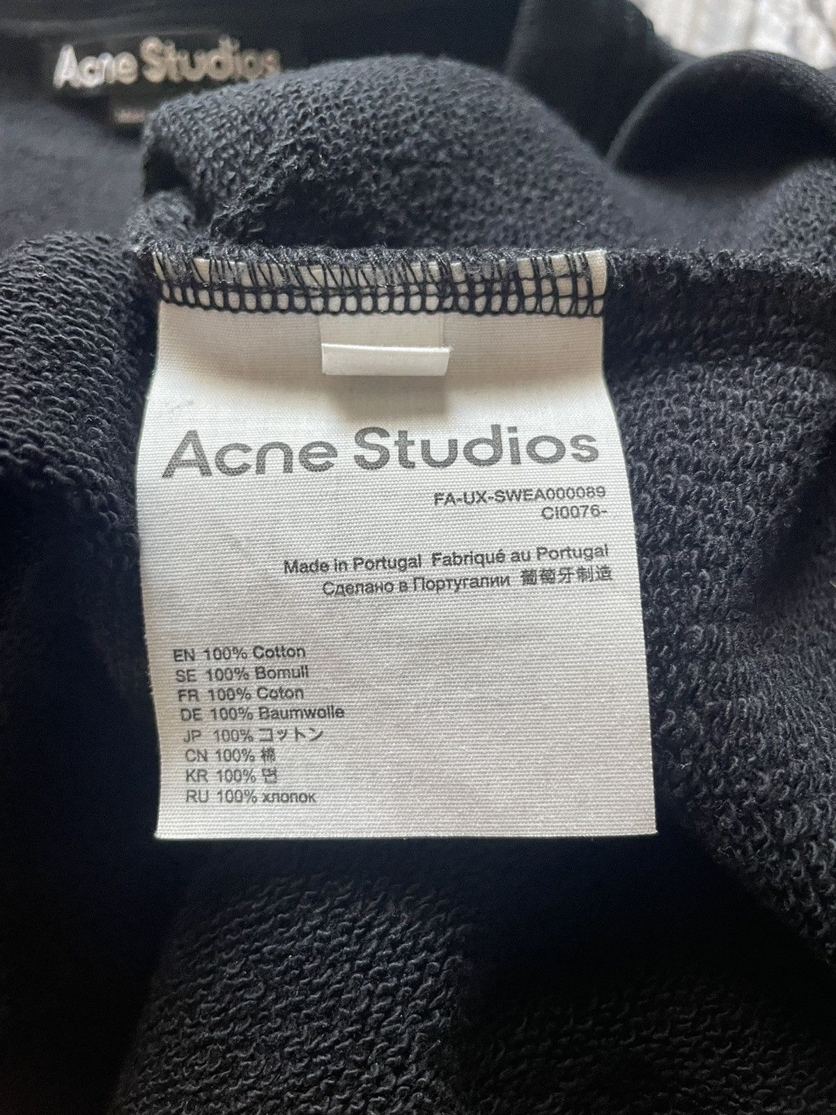 Acne Studios Crew neck sweater Size US L / EU 52-54 / 3 - 9 Thumbnail