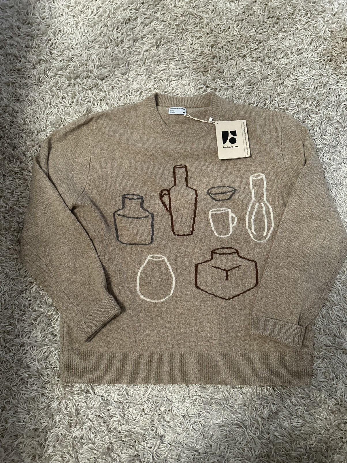 Frank & Oak Frank & Oak Knit sweater Size US M / EU 48-50 / 2 - 1 Thumbnail
