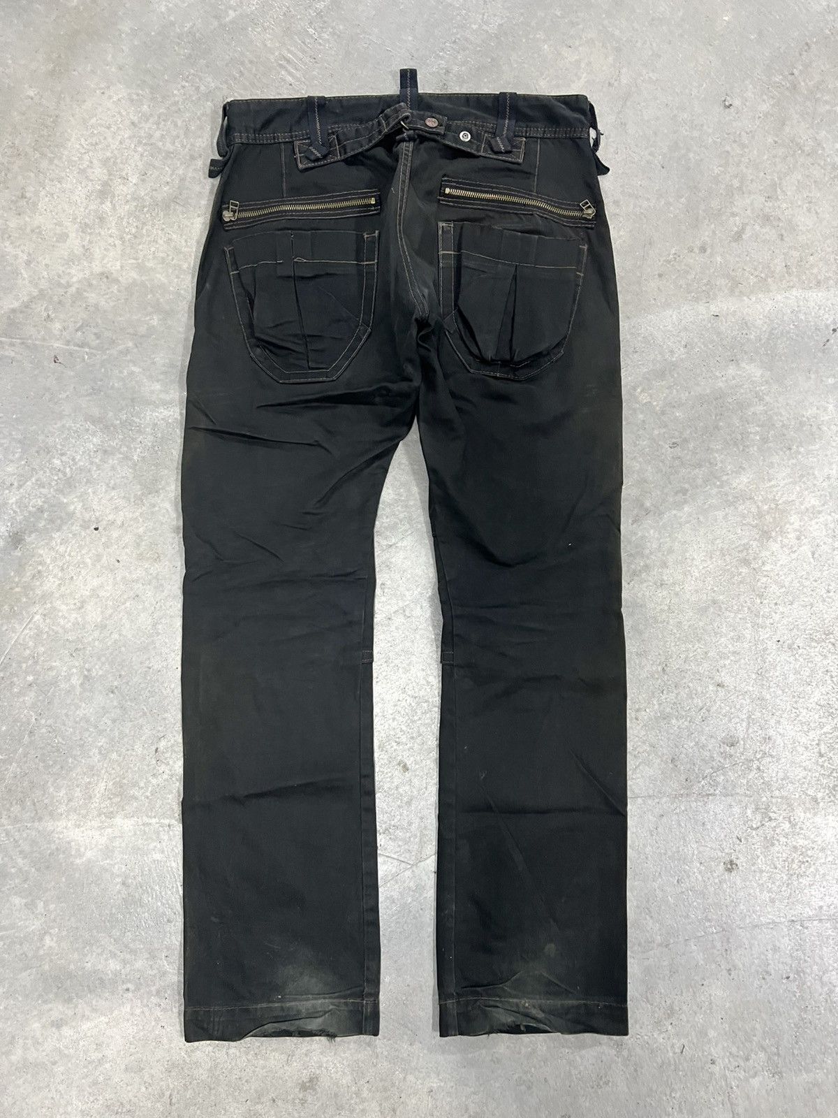 Edwin EDWIN 505 KHAKI DISTRESSED DENIM PANT Size US 32 / EU 48 - 7 Thumbnail