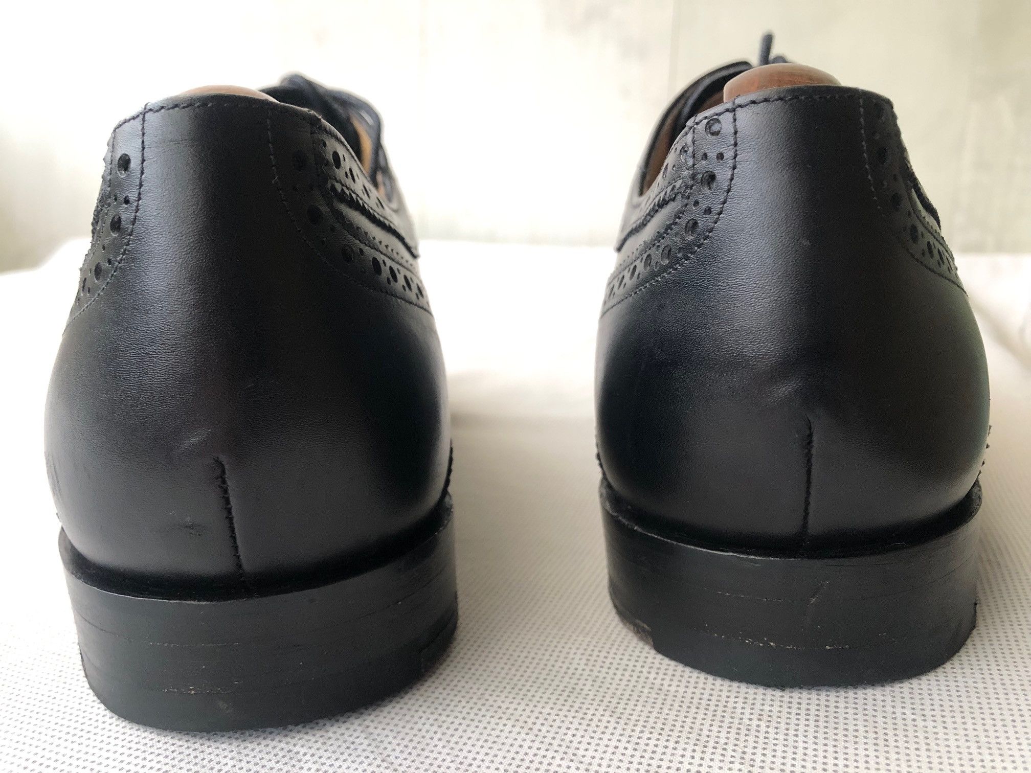 Barker Barker 'Turing' Black Calf leather Oxford shoes Size US 10 / EU 43 - 5 Thumbnail