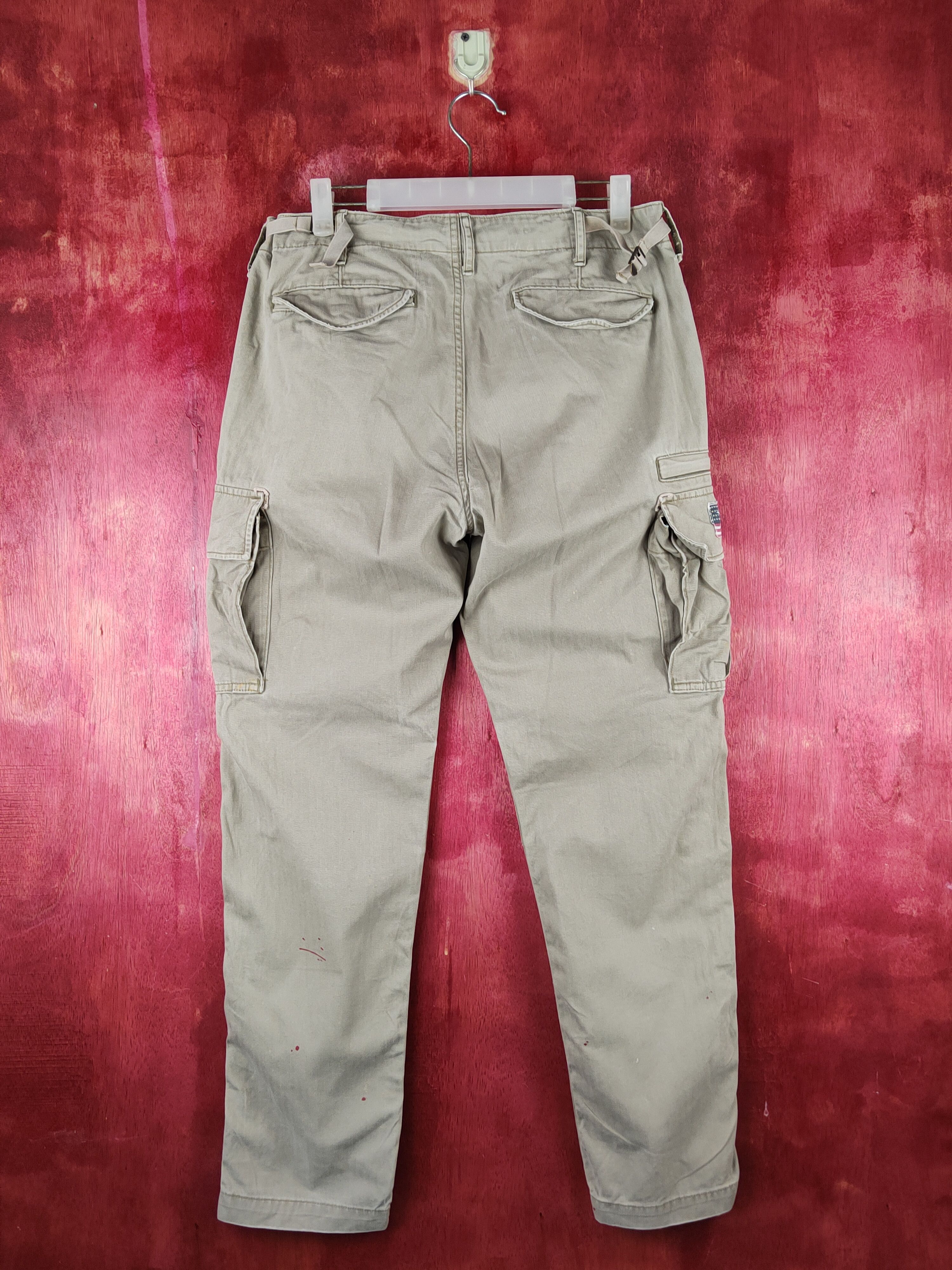 Polo Ralph Lauren Ralph Lauren Beige Multipocket Tactical Denim #S1471 Size US 30 / EU 46 - 8 Thumbnail