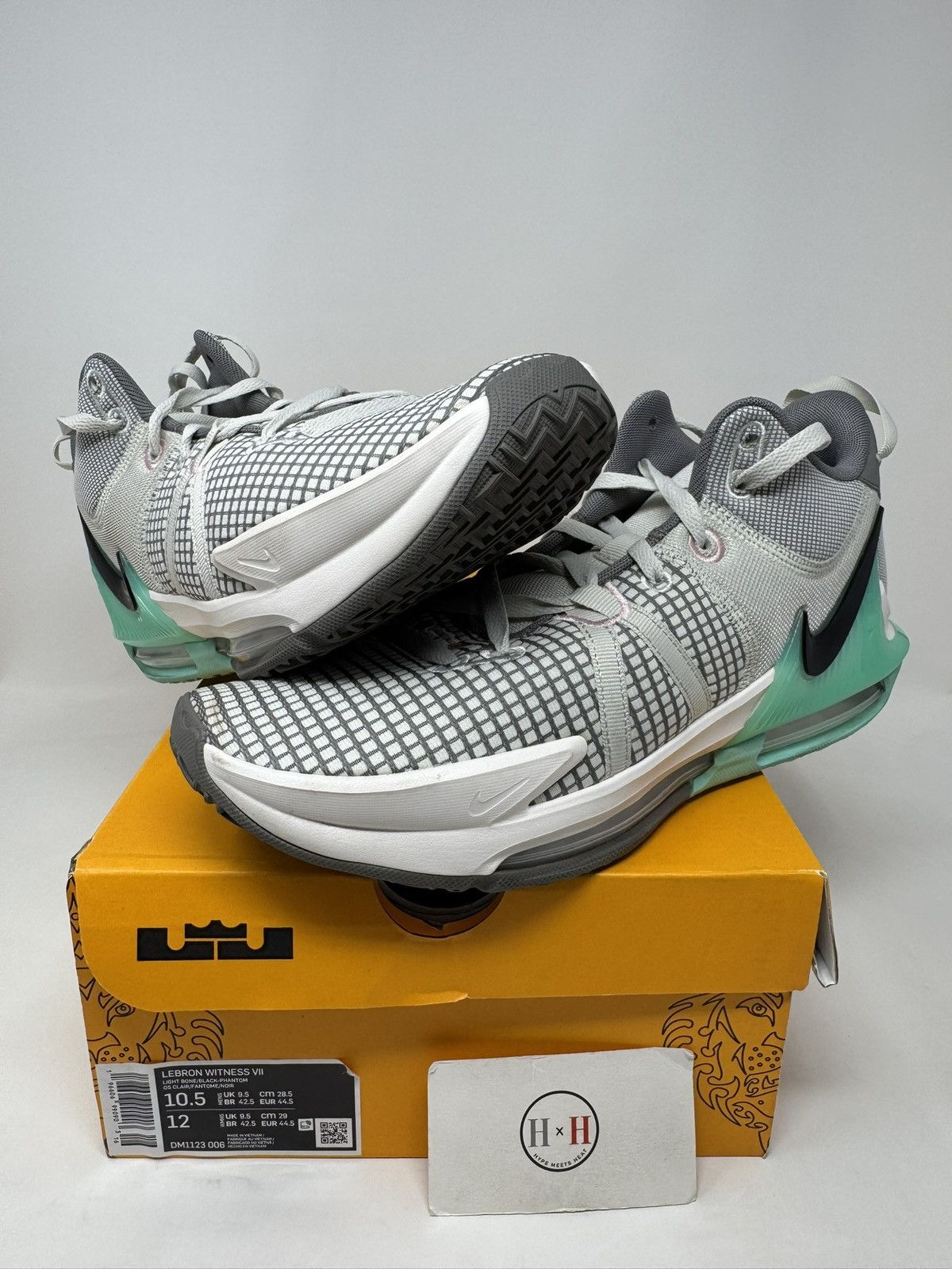 Nike Nike Lebron Witness 7 Flat Pewter Mint | Grailed