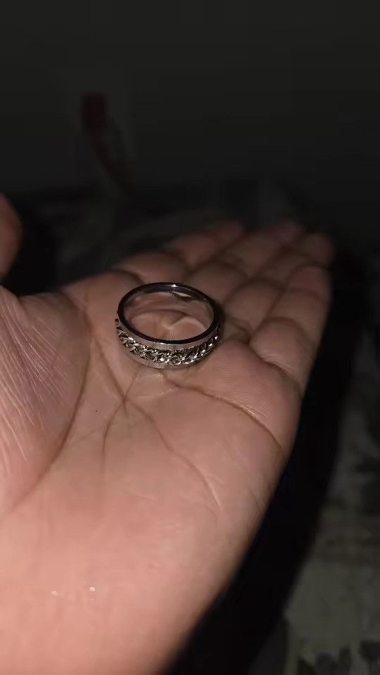Jewelry Spinner Chain Ring Size 6-13 Size ONE SIZE - 5 Thumbnail