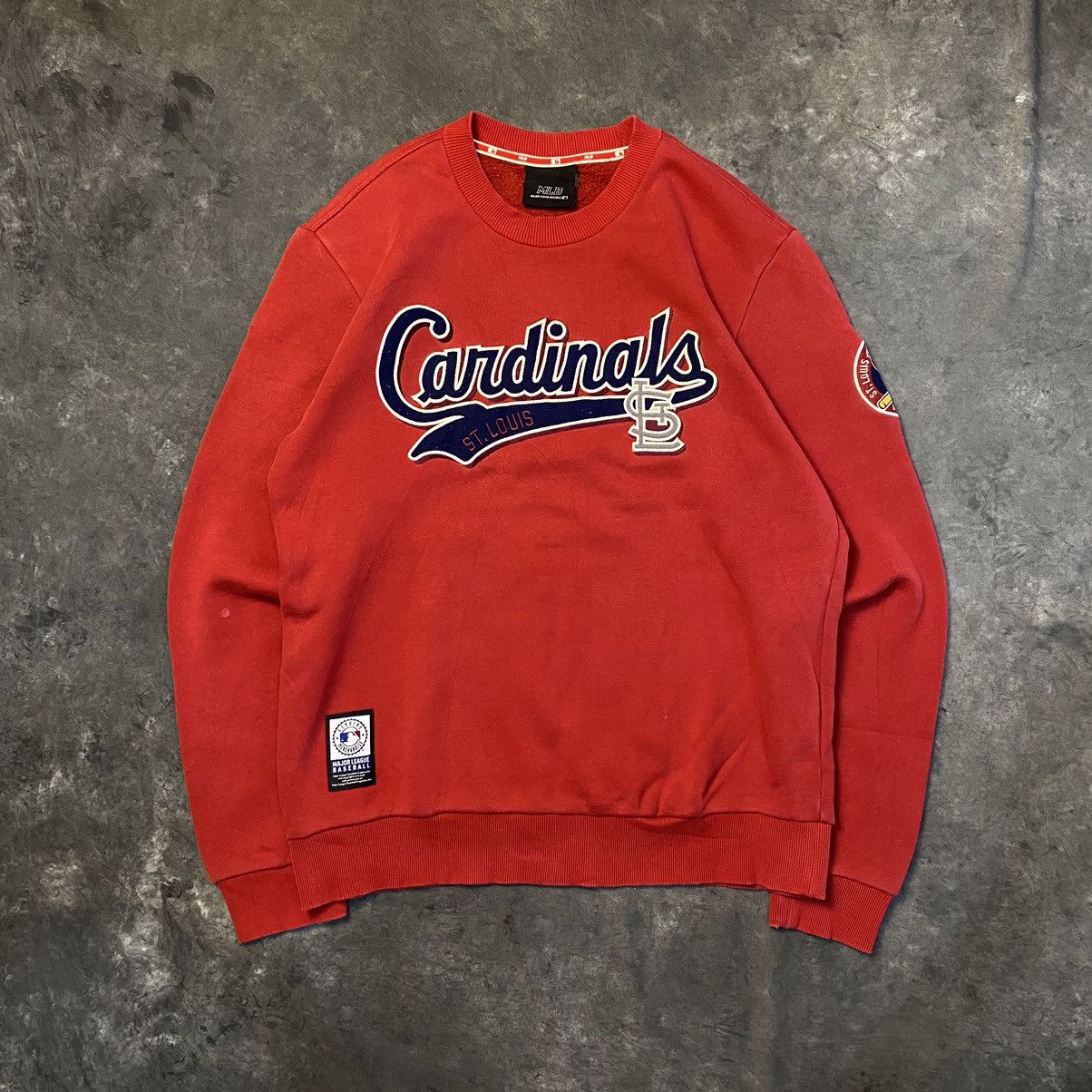 MLB × Vintage Vintage St. Louis Cardinals World Series 2006 Red Sweatshirt Size US XL / EU 56 / 4 - 1 Thumbnail