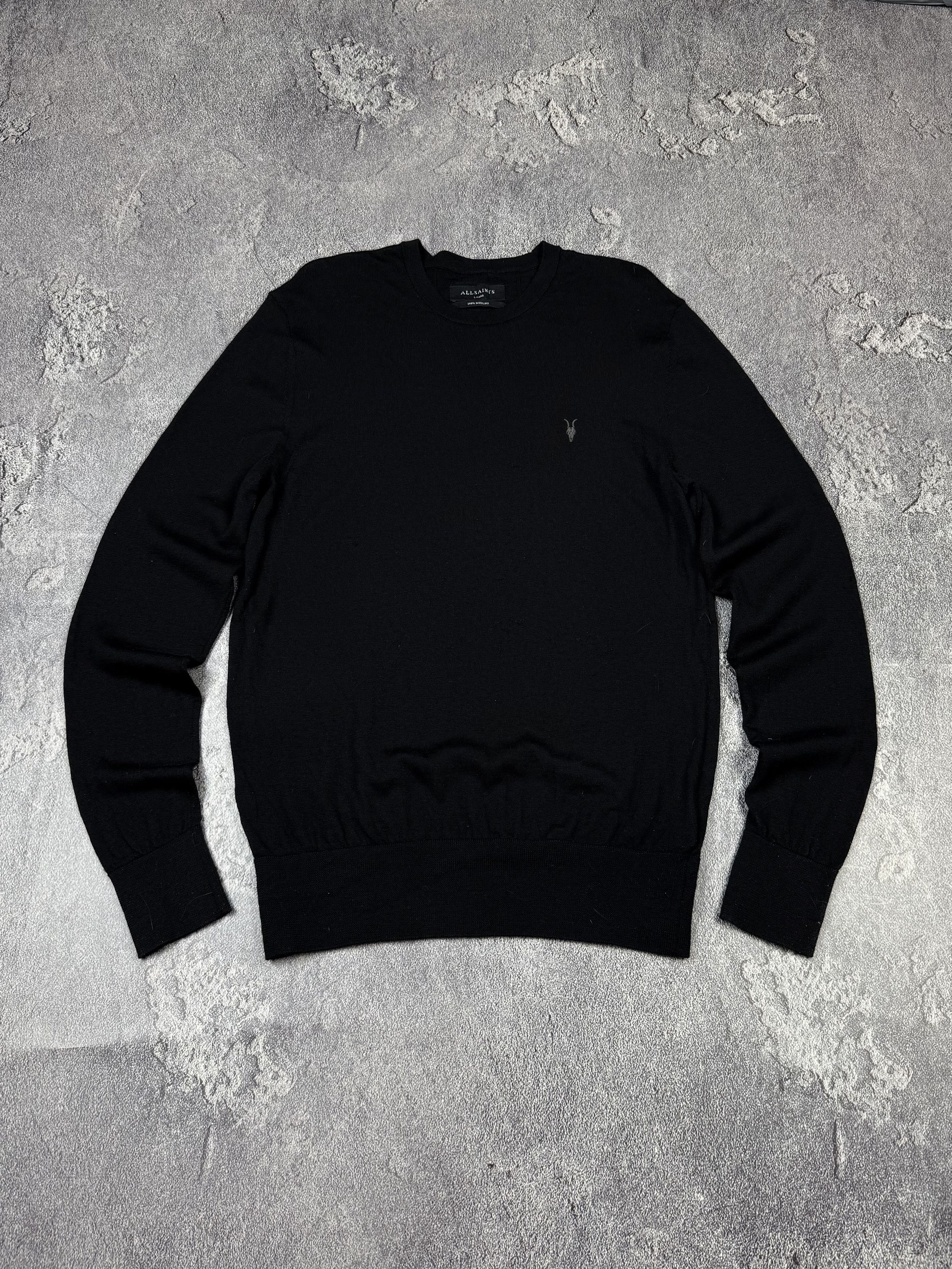 Allsaints Allsaints Merino Wool Black Jumper Size L Size US L / EU 52-54 / 3 - 1 Thumbnail