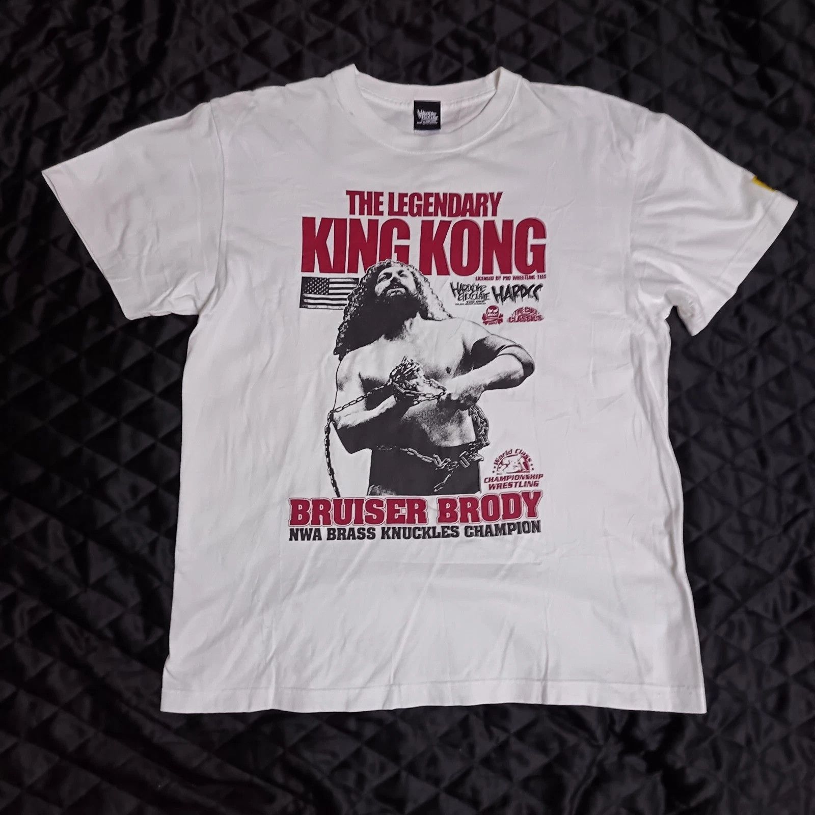 Japanese Brand × WWE Hardcore Chocolate Bruiser Brody NWA WWE AJPW Wrestling Size US L / EU 52-54 / 3 - 1 Thumbnail