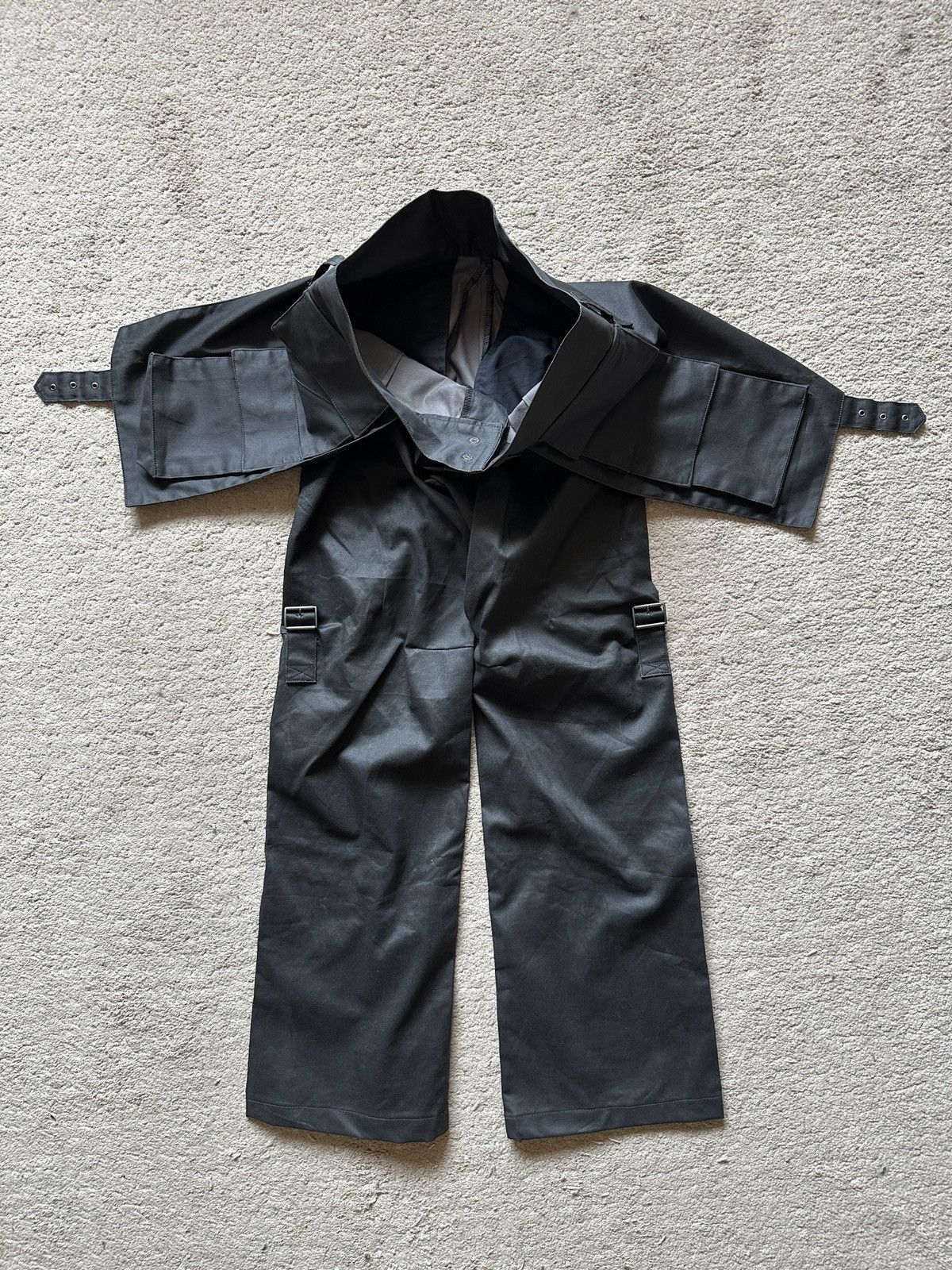 Yoshiyuki Konishi Archive 1990s Yoshiyuki Don Konishi DKF Waxed Pant Size US 29 - 11 Thumbnail