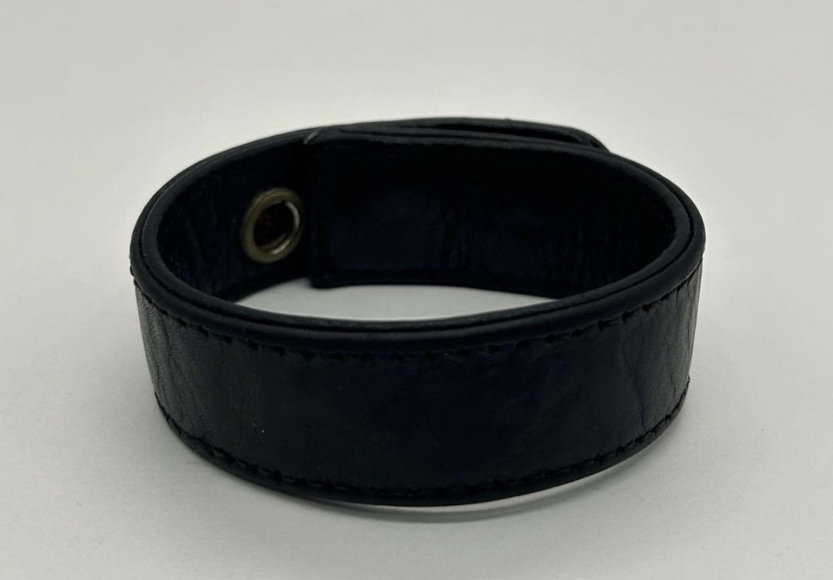 Chrome Hearts Chrome Hearts Cross leather bracelet Size ONE SIZE - 3 Thumbnail