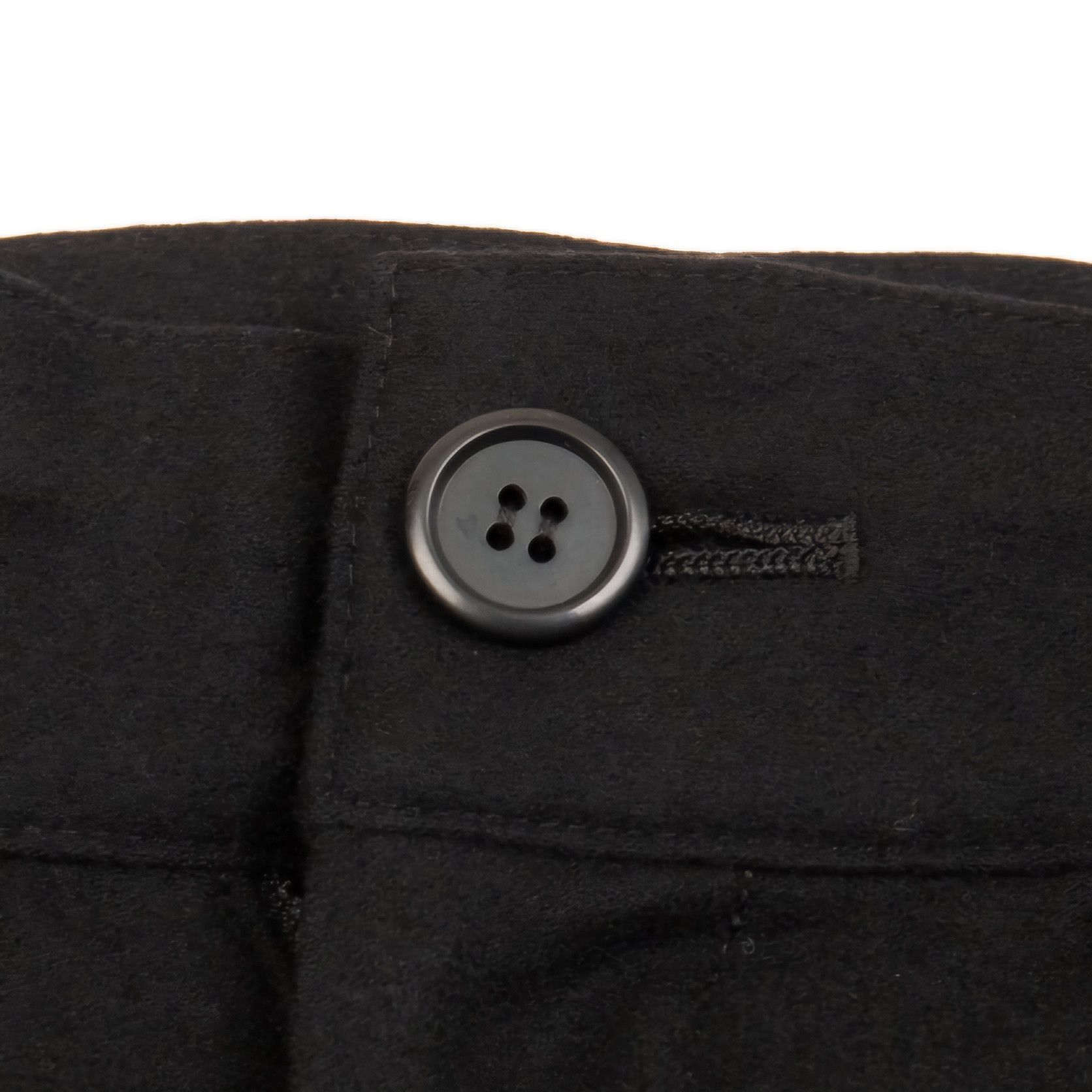 Yohji Yamamoto [Size 2] Y's Felt Wool Cropped Trousers Size 29" - 4 Thumbnail