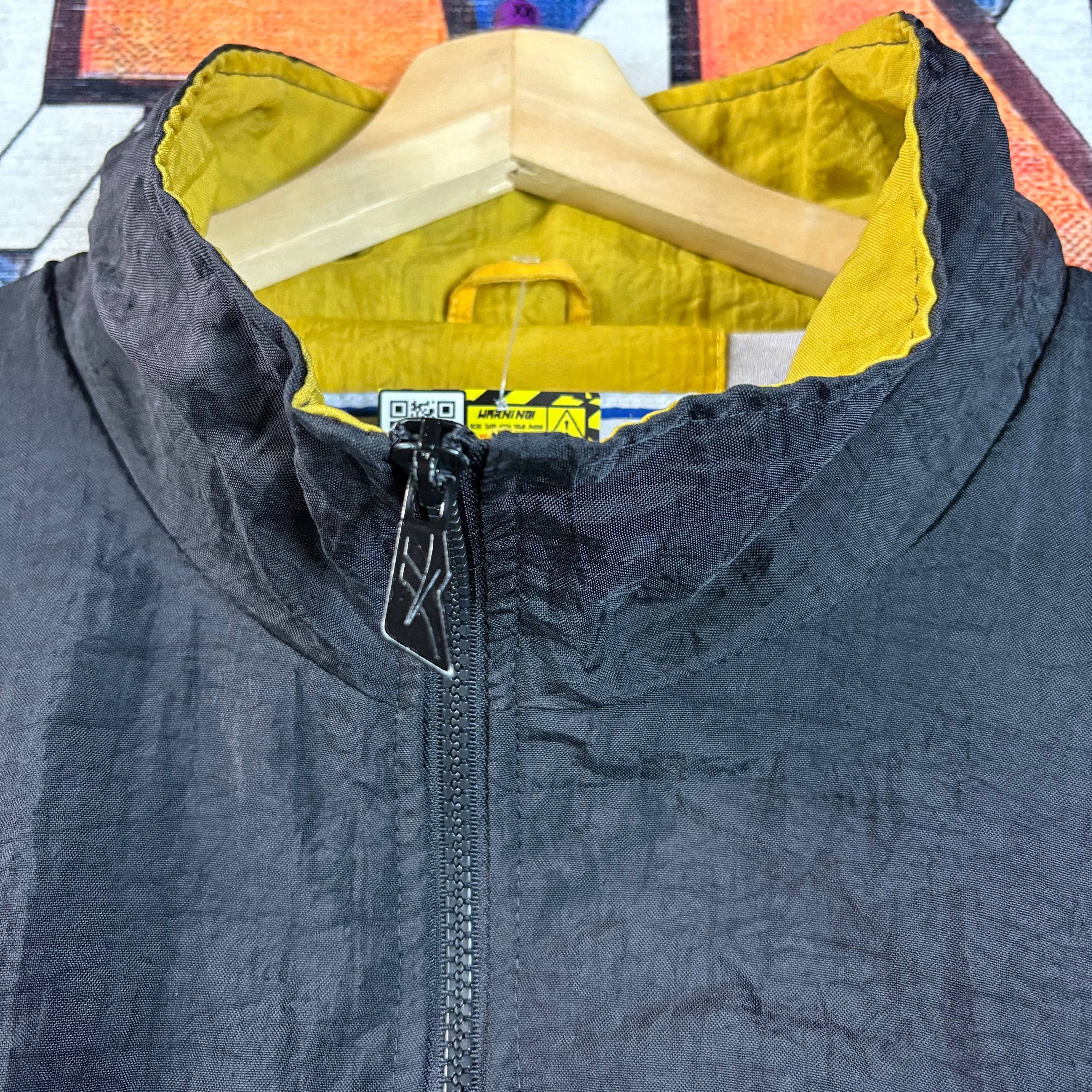 Reebok Vintage 90s Reebok Pittsburgh Steelers NFL Windbreaker Size US XXL / EU 58 / 5 - 2 Thumbnail